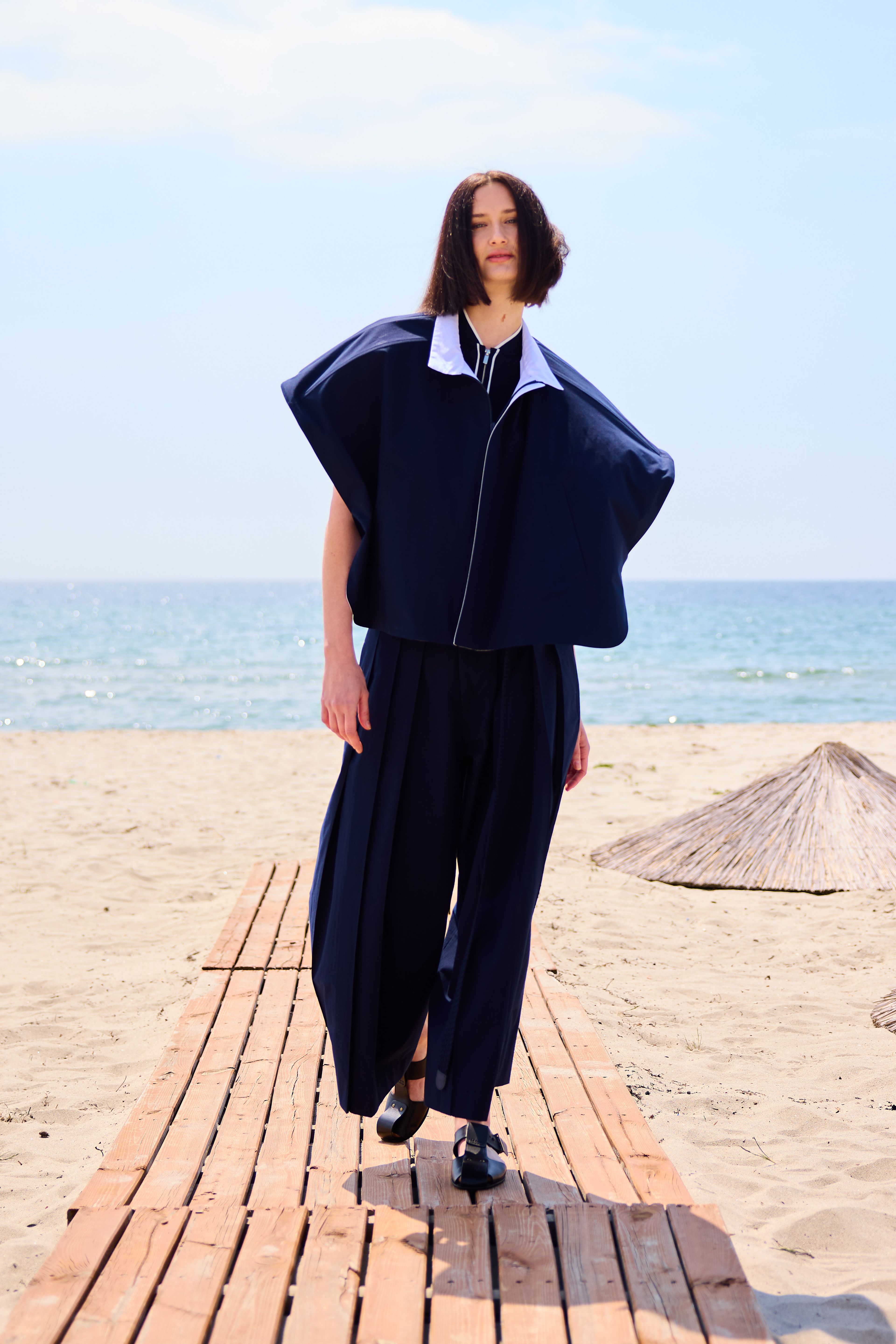 Lofibuy | Panço Yelekli Oversize Unisex Takım 01 - SS25