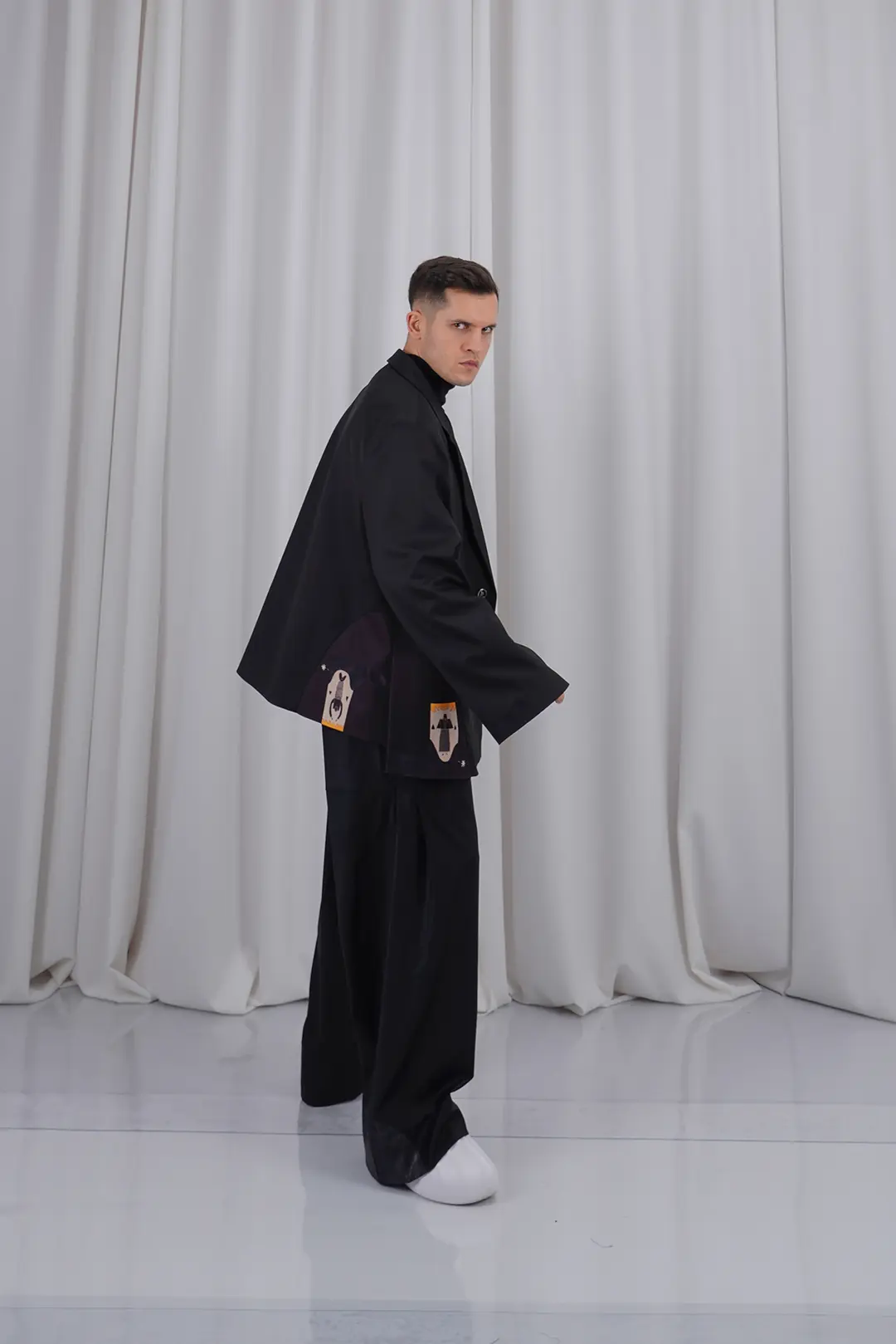 Lofibuy | İkizler Punch Detaylı Unisex Oversize Takım –  İkizler · 4