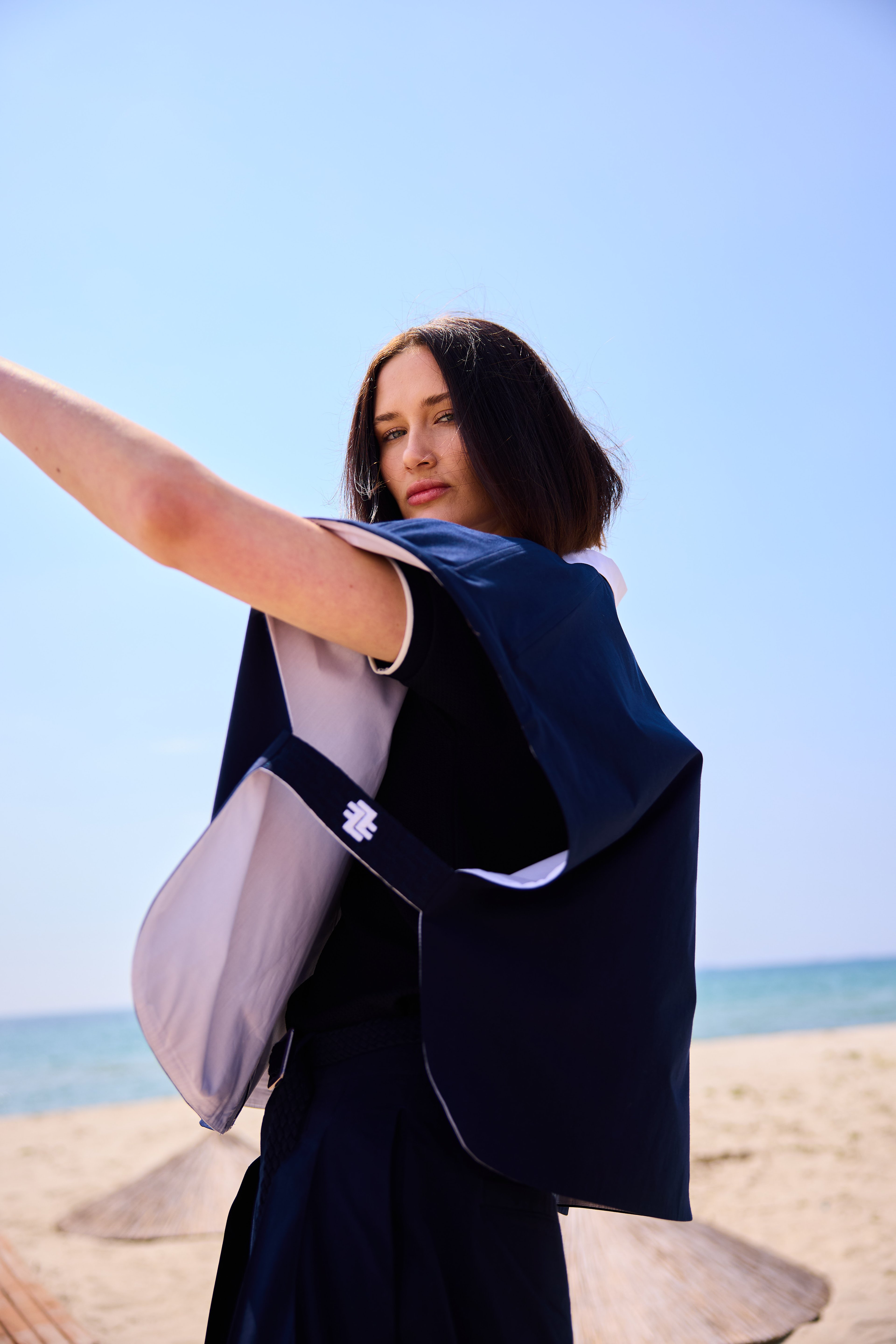Lofibuy | Panço Yelekli Oversize Unisex Takım 01 - SS25
