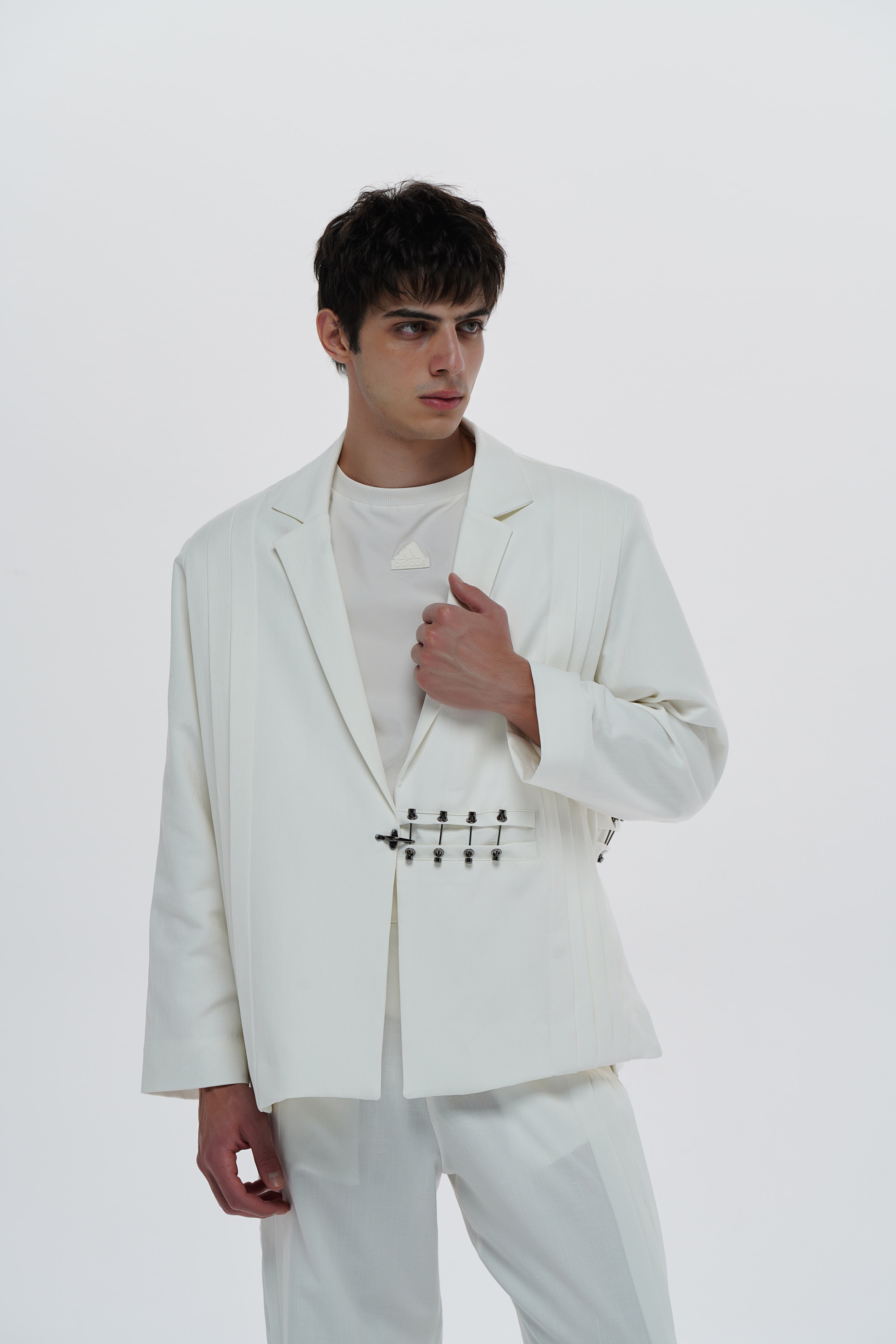 Lofibuy | Gaza White Unisex Oversize Takım – Gaza