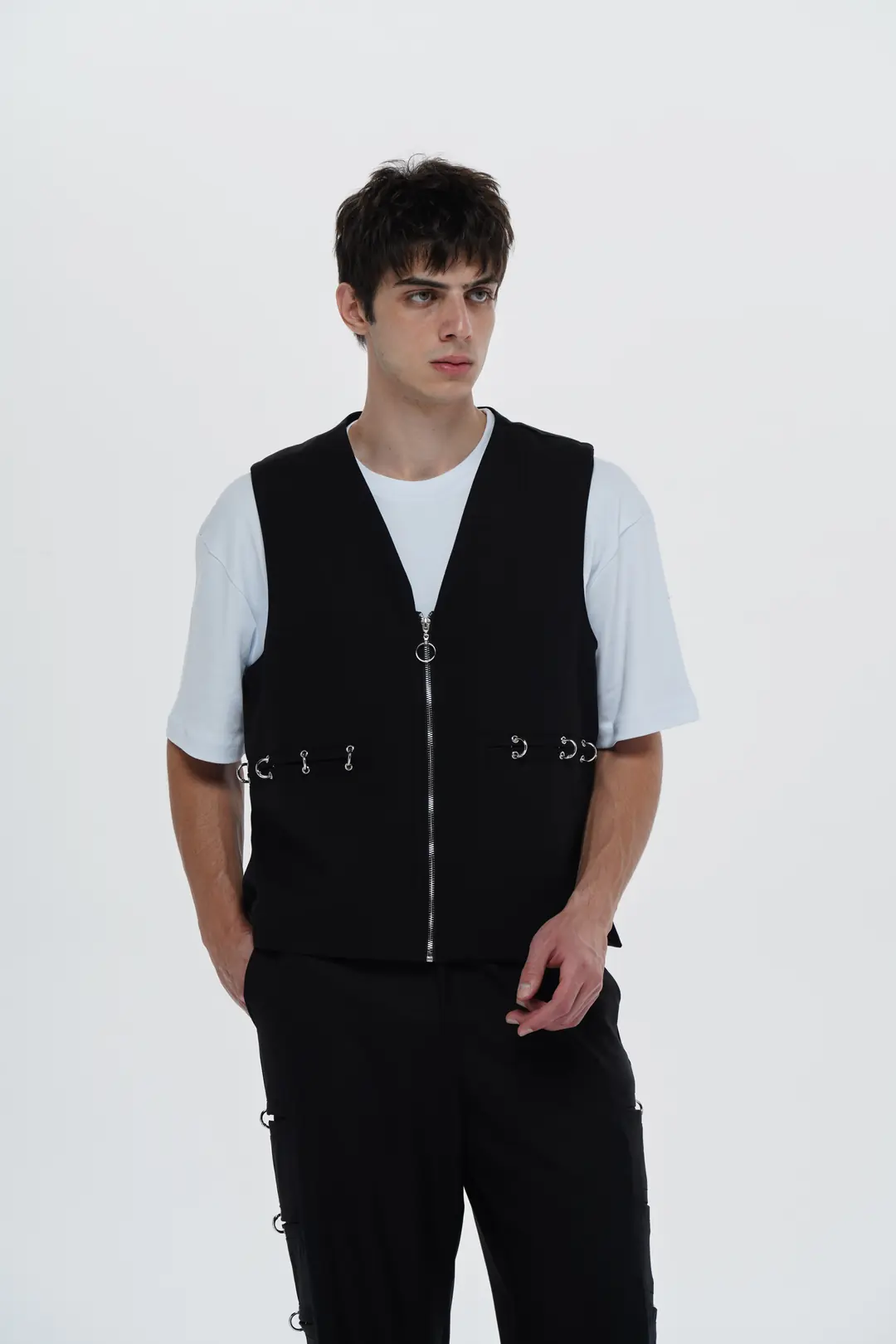 Lofibuy | Timeless Yelek Halka Detaylı Unisex – Timeless · 2