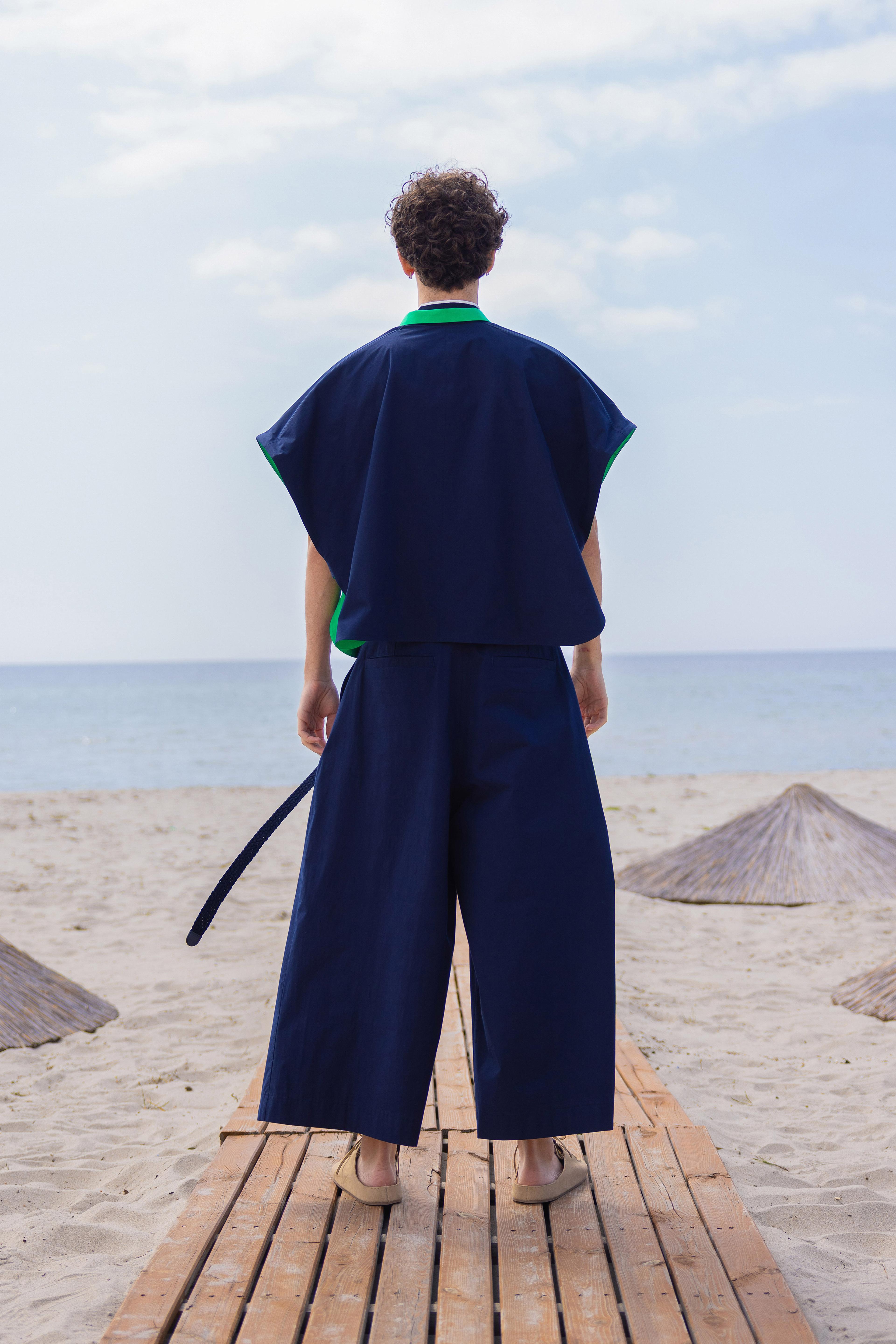 Lofibuy | Poncho Oversize Unisex Suit with Vest 03 - SS25