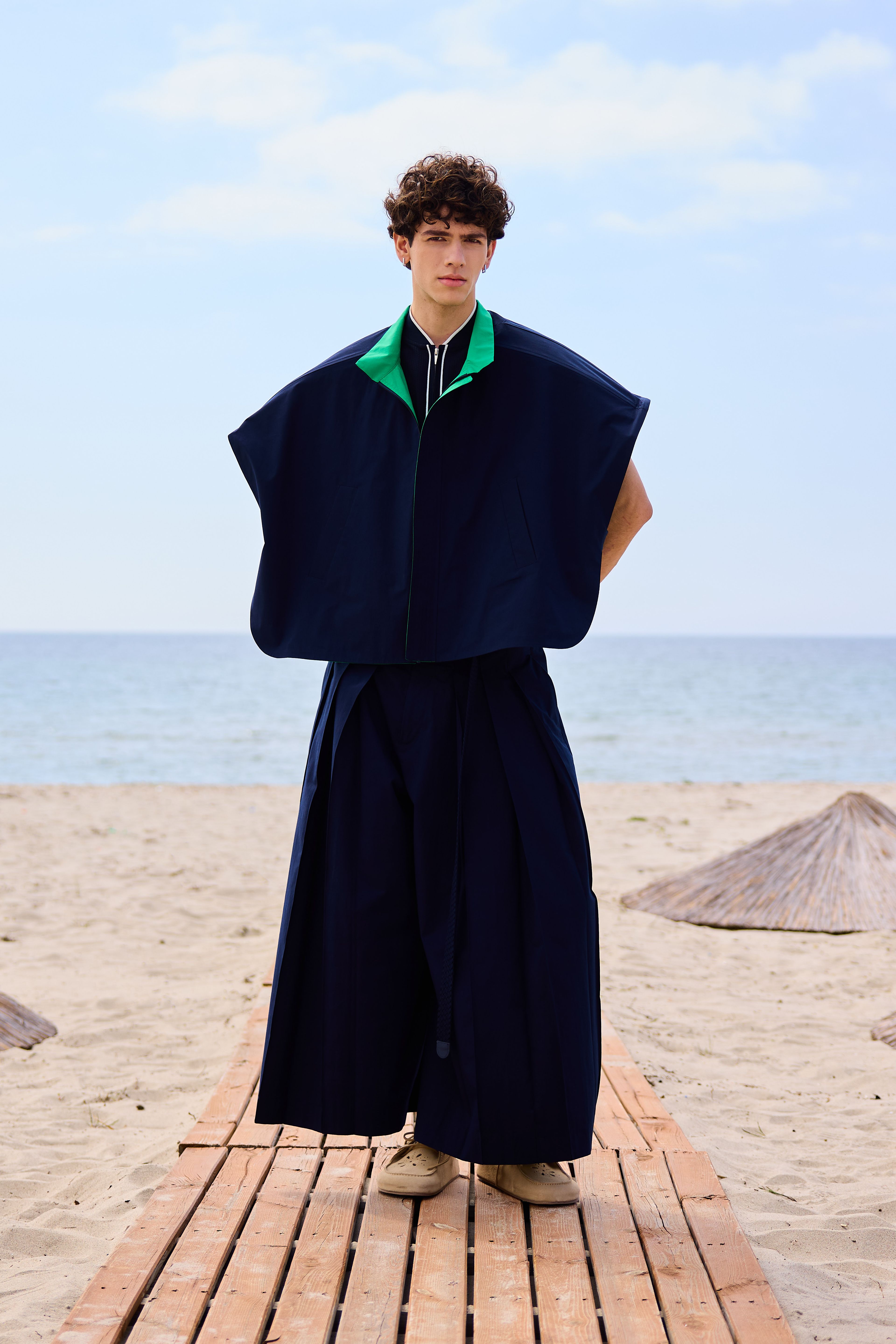 Lofibuy | Panço Yelekli Oversize Unisex Takım 03 - SS25