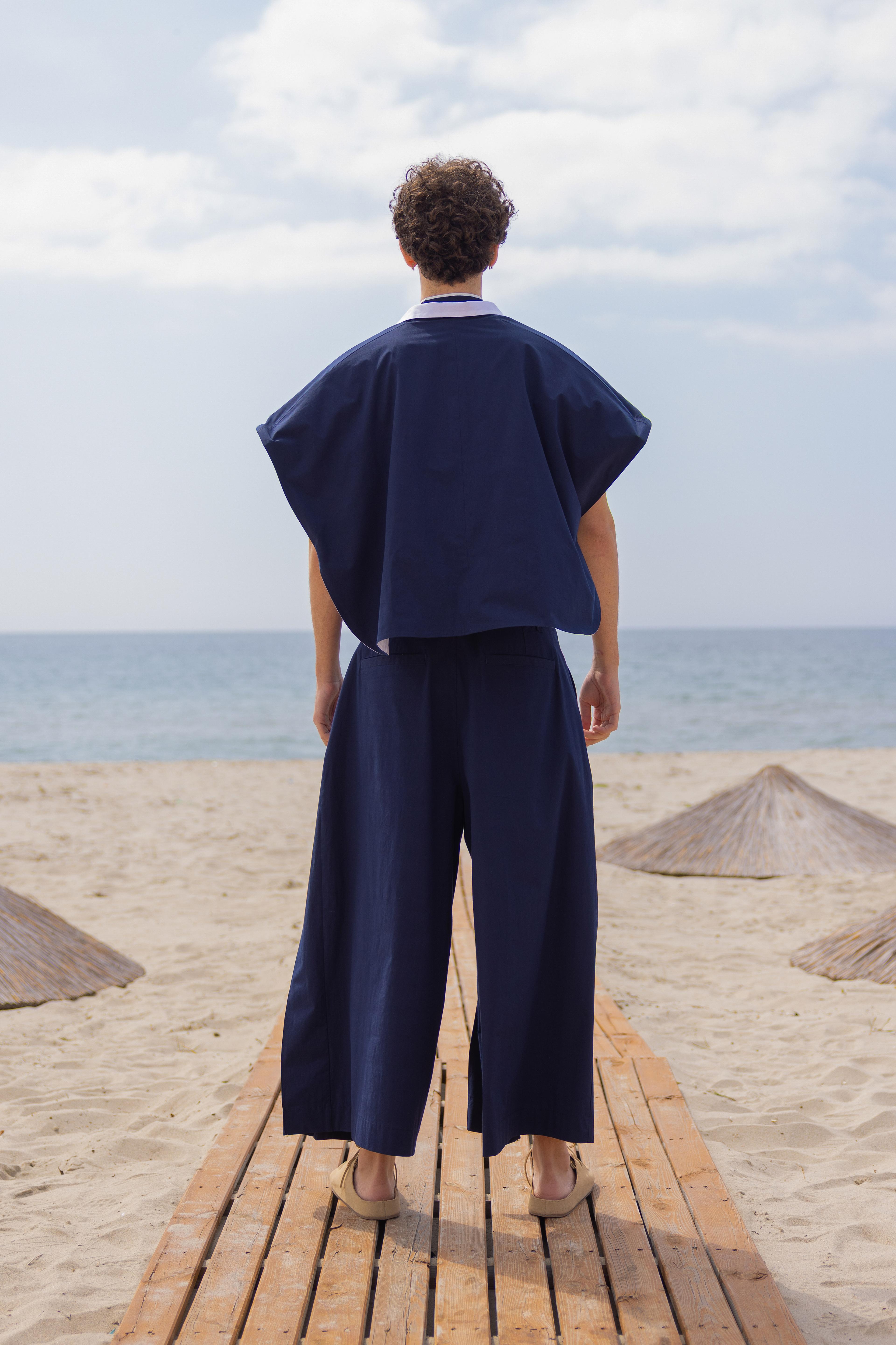 Lofibuy | Poncho Oversize Unisex Suit with Vest 01 - SS25