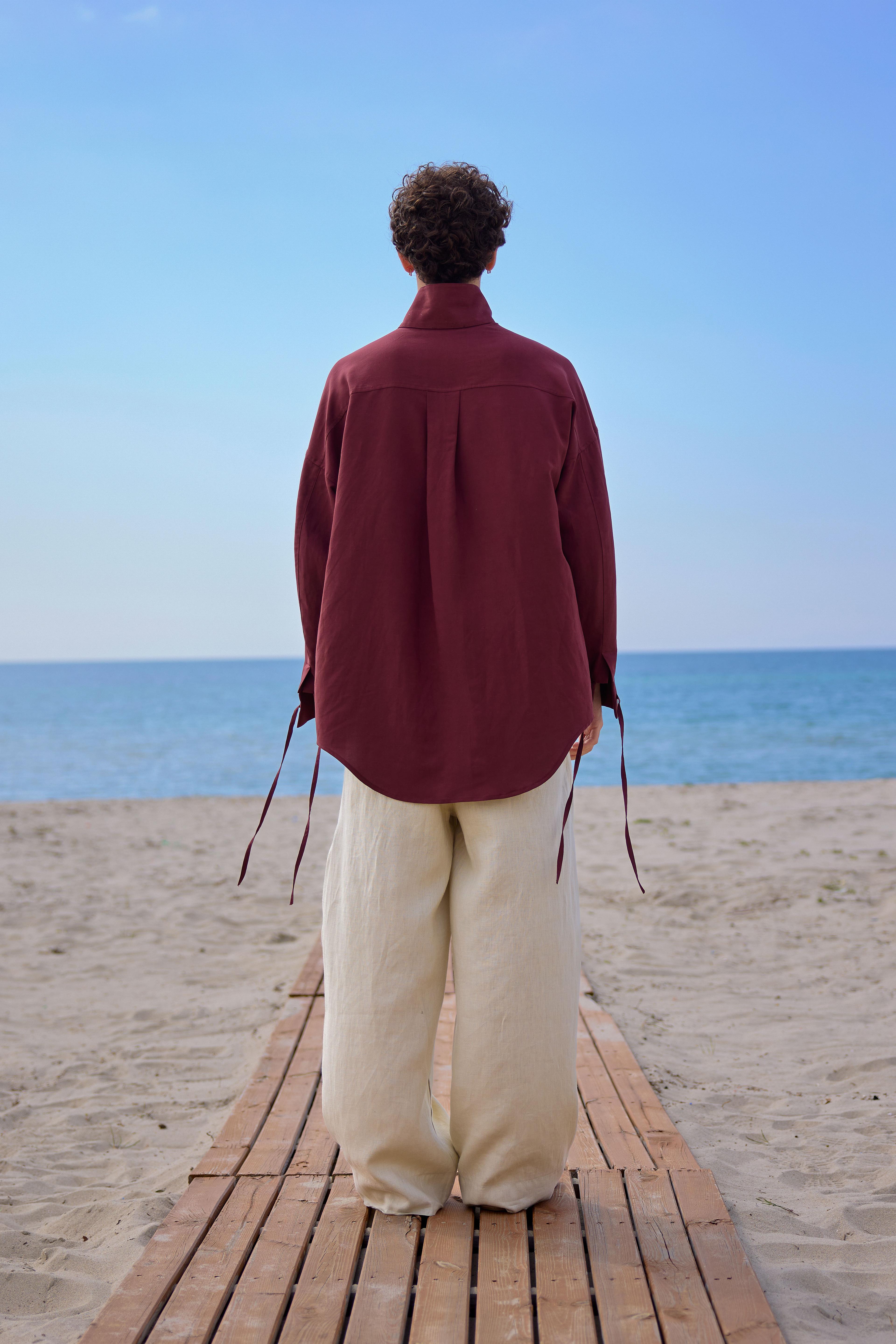 Lofibuy | Oversize Unisex Suit with Double-Sided Poncho Vest 01 - SS25