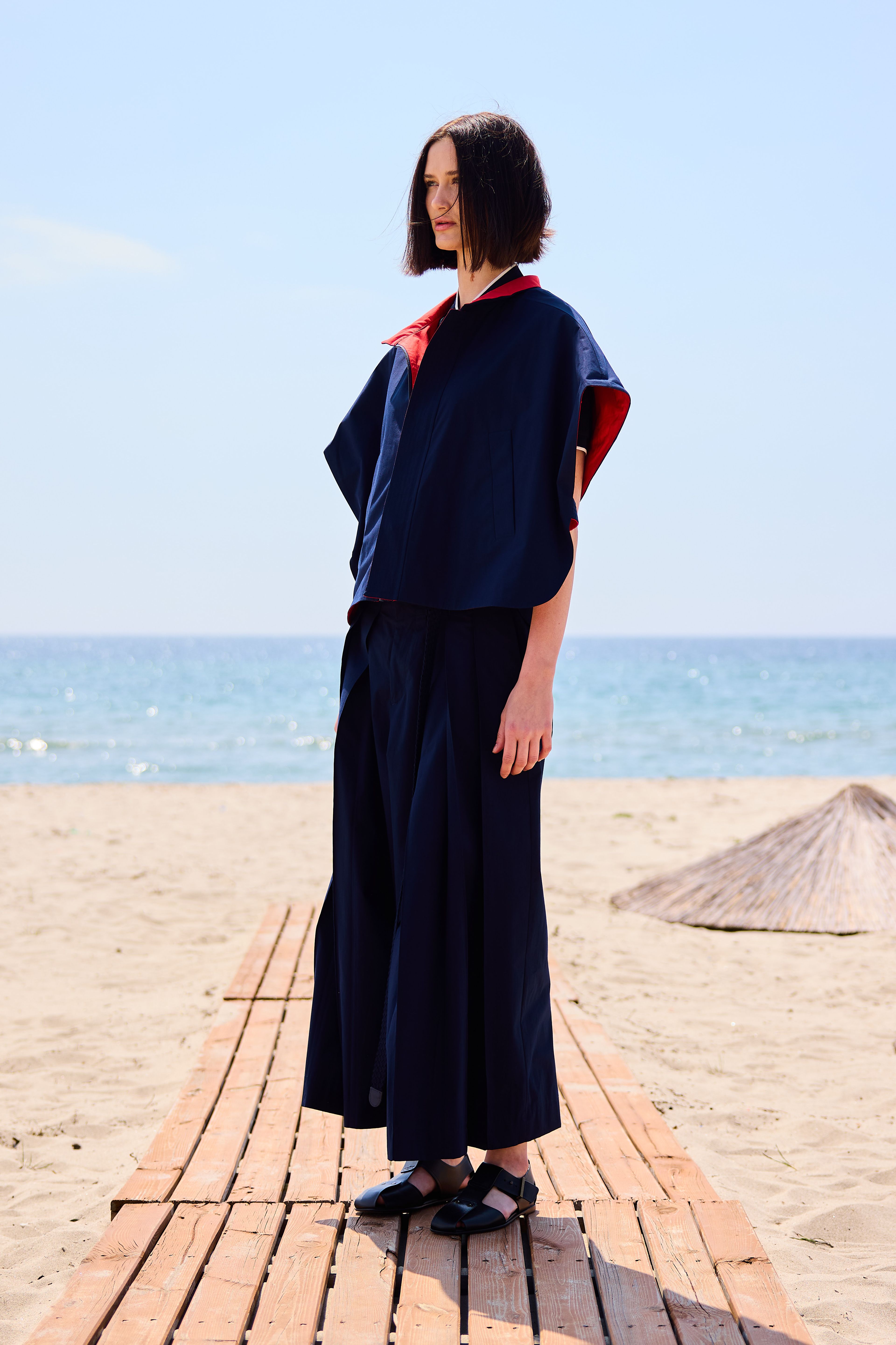 Lofibuy | Panço Yelekli Oversize Unisex Takım 02 - SS25