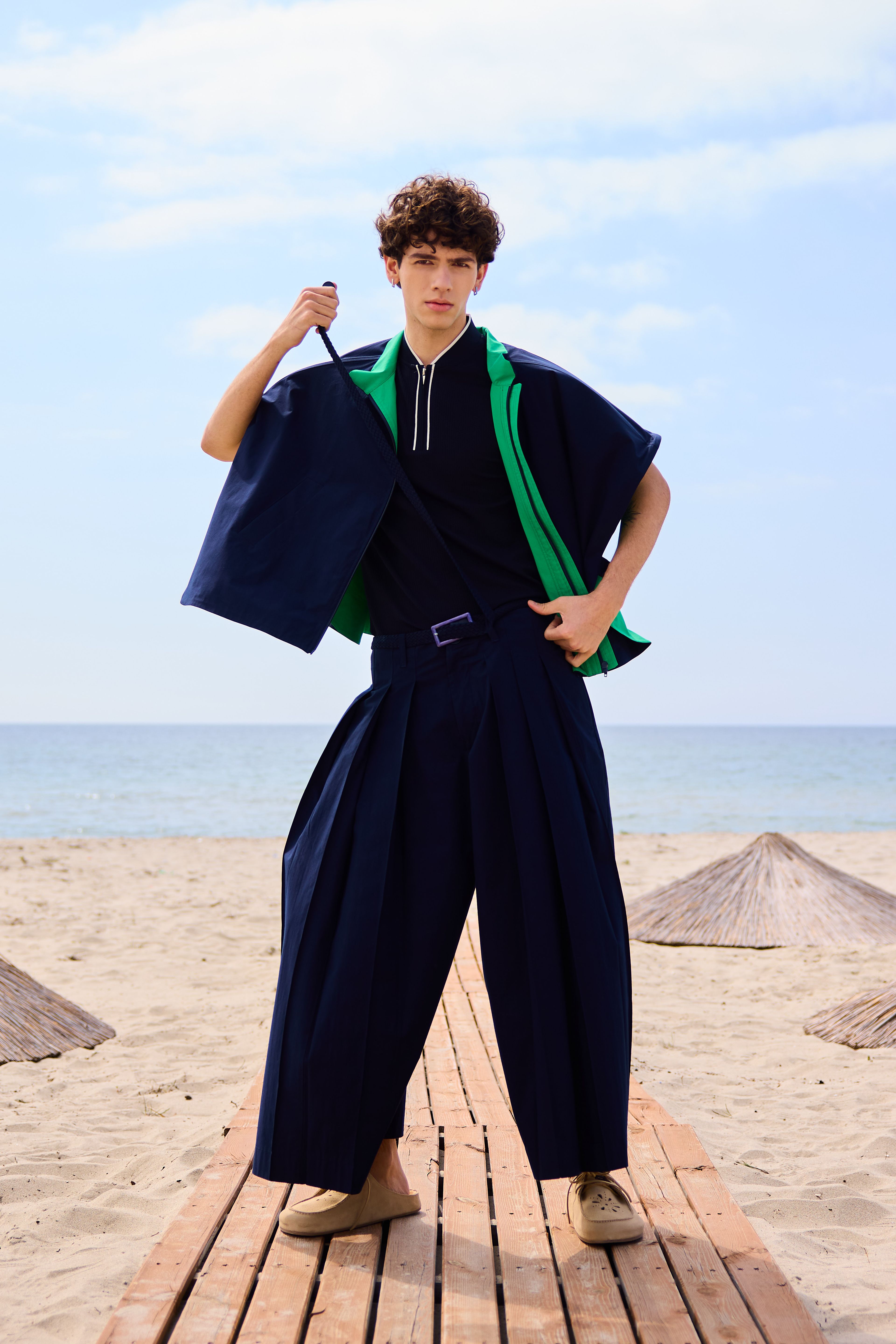 Lofibuy | Panço Yelekli Oversize Unisex Takım 03 - SS25