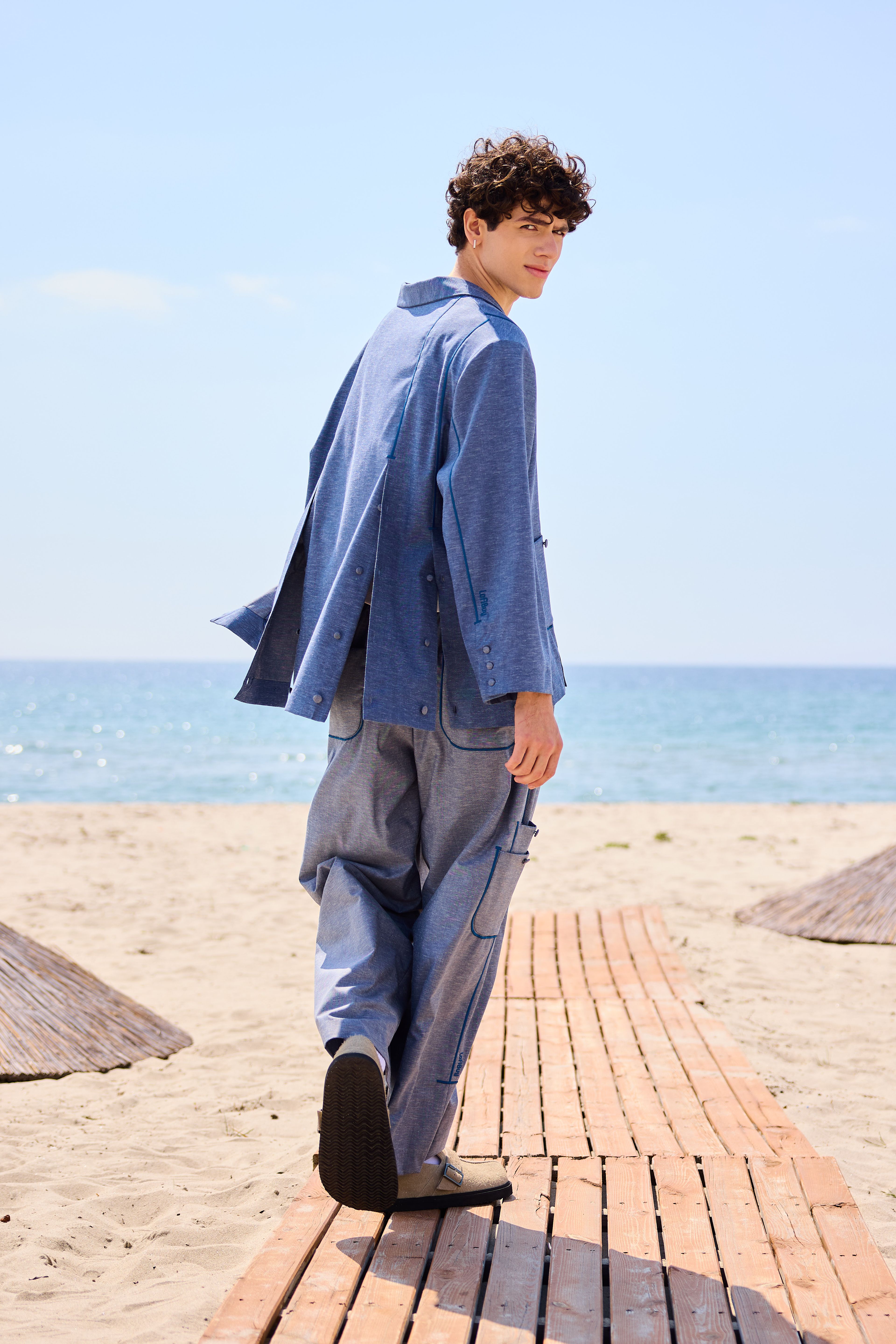 Lofibuy | Özel Nakışlı Oversize Unisex Takım 03 - SS25