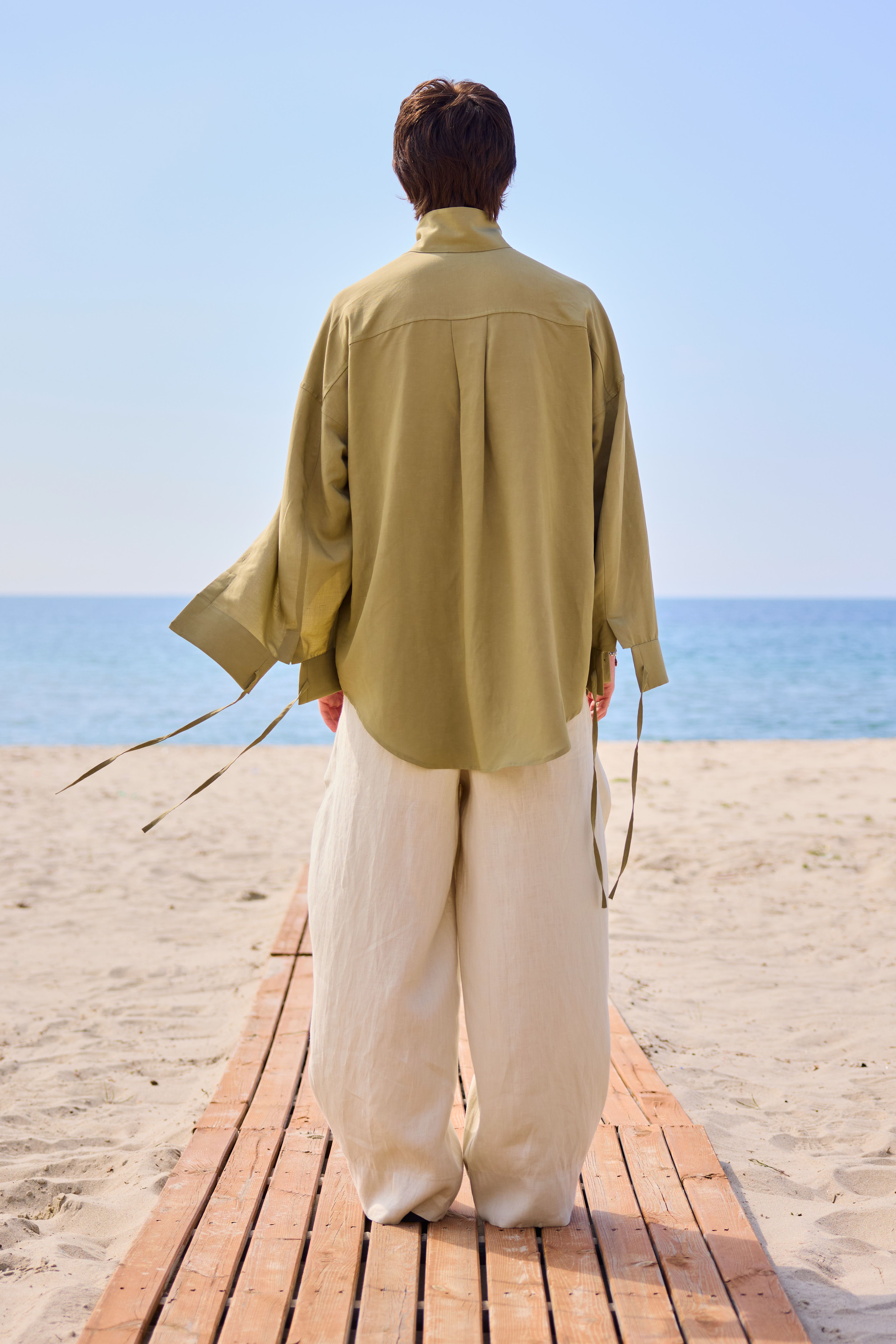 Lofibuy | Çift Taraflı Panço Yelek & Gömlek Oversize Unisex  02 - SS25
