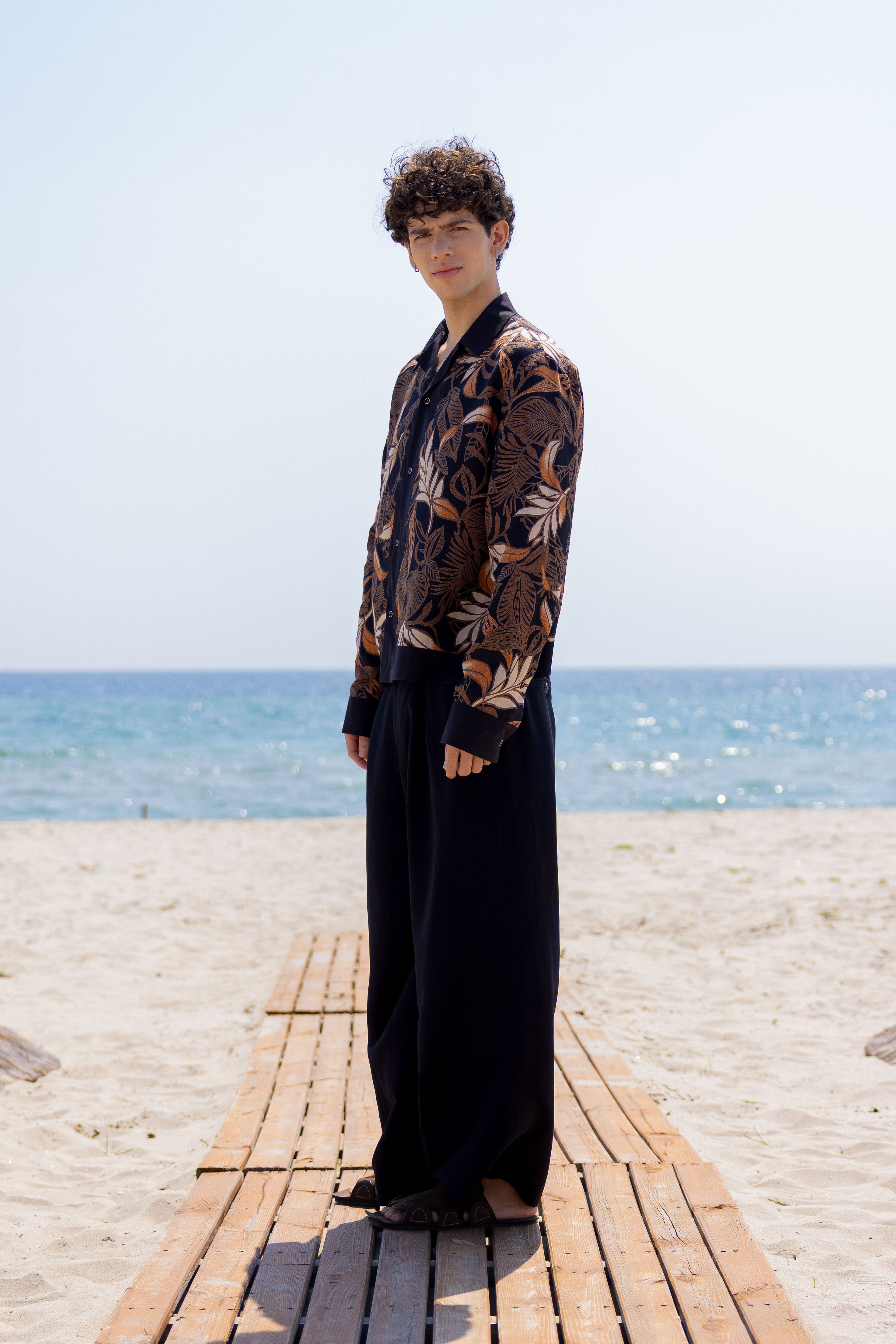 Lofibuy | Liyosel Keten Unisex Oversize Pantolon - SS25