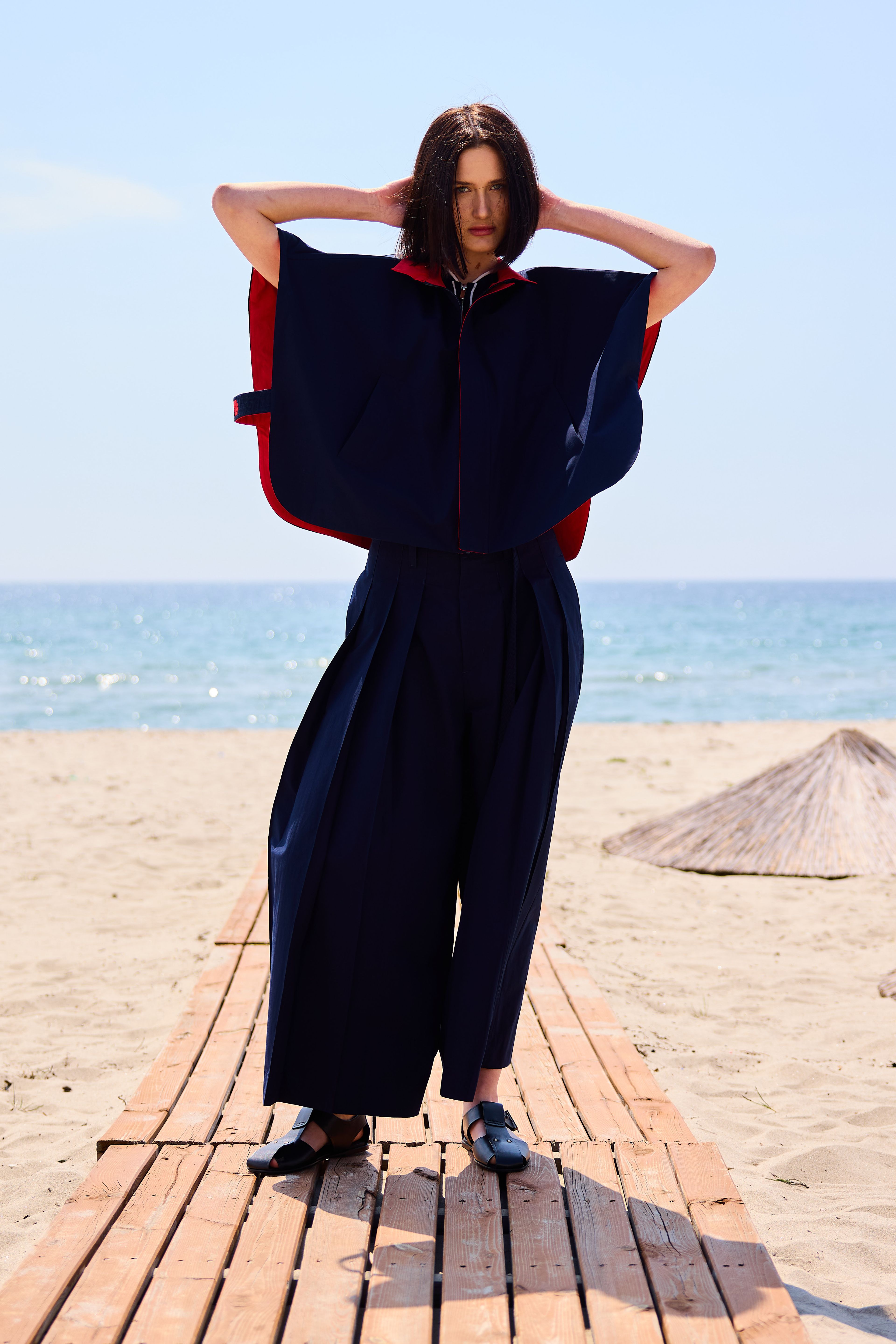 Lofibuy | Panço Yelekli Oversize Unisex Takım 02 - SS25