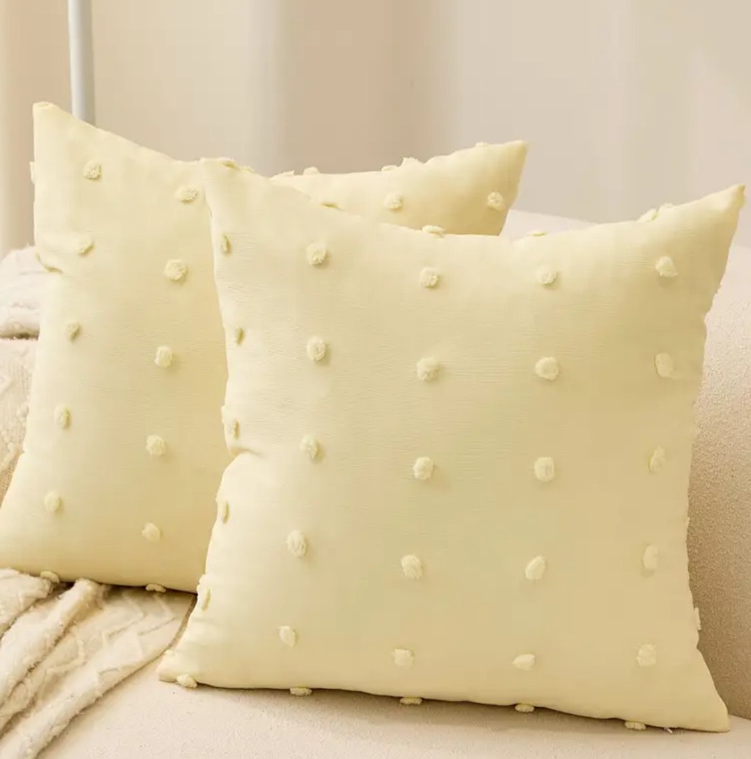 Butter Yellow Kırlent