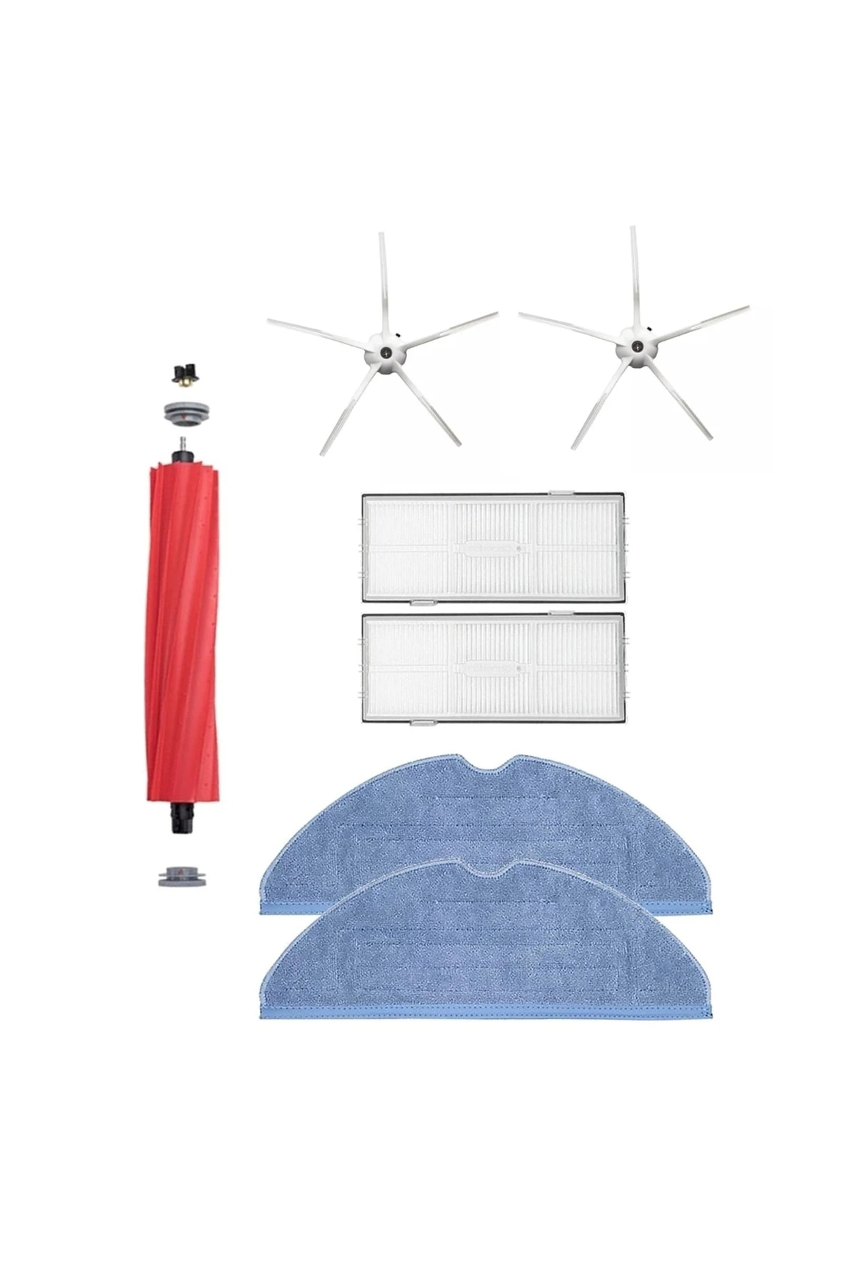 S7, S7 Max V, S7+, S7 Max V + Robot Süpürge Modelleri Uyumlu 7'li Yedek Parça Uyumlu