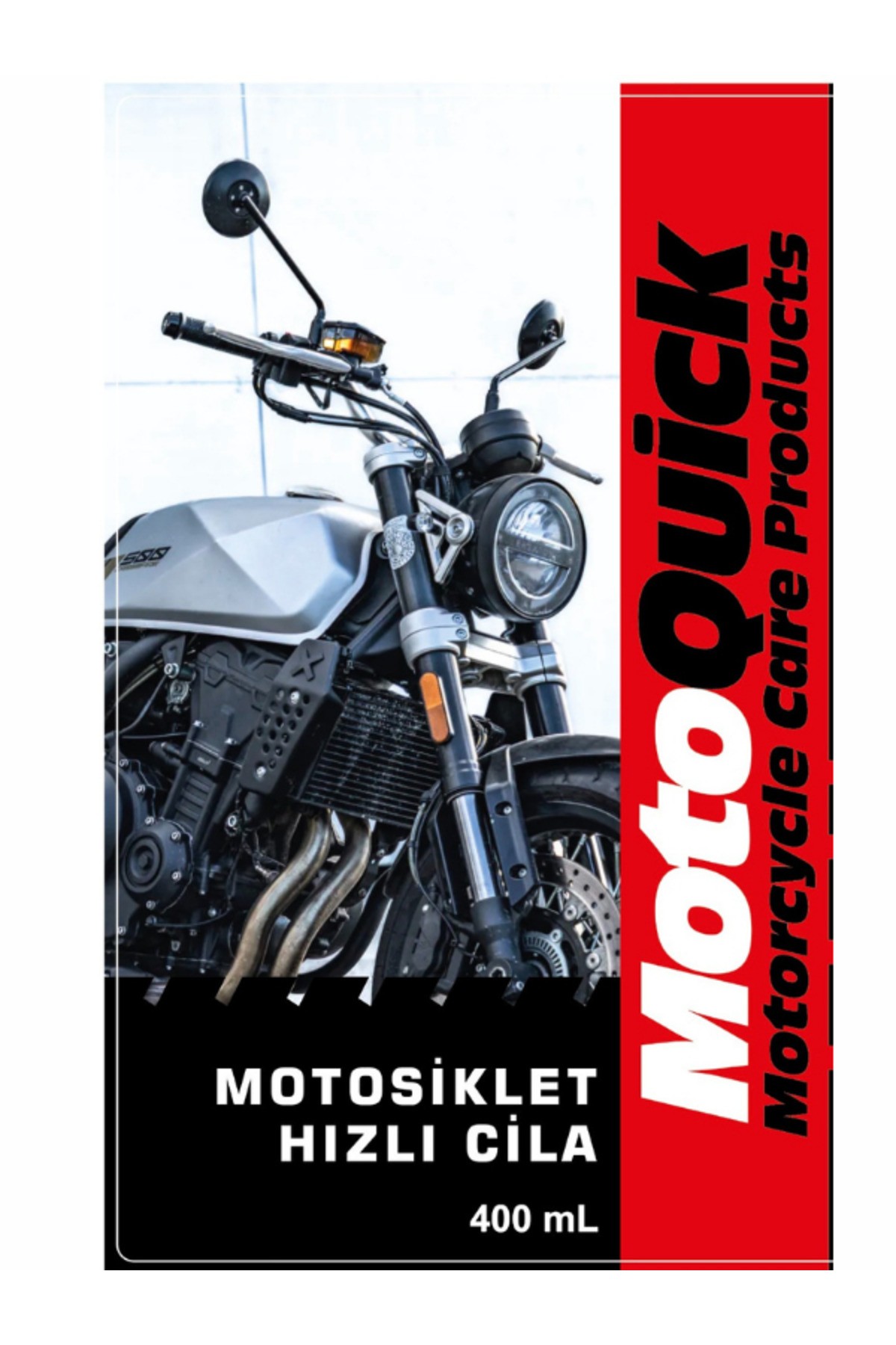 Motosiklet Hızlı Cila, Seramik Katkılı 400 ml