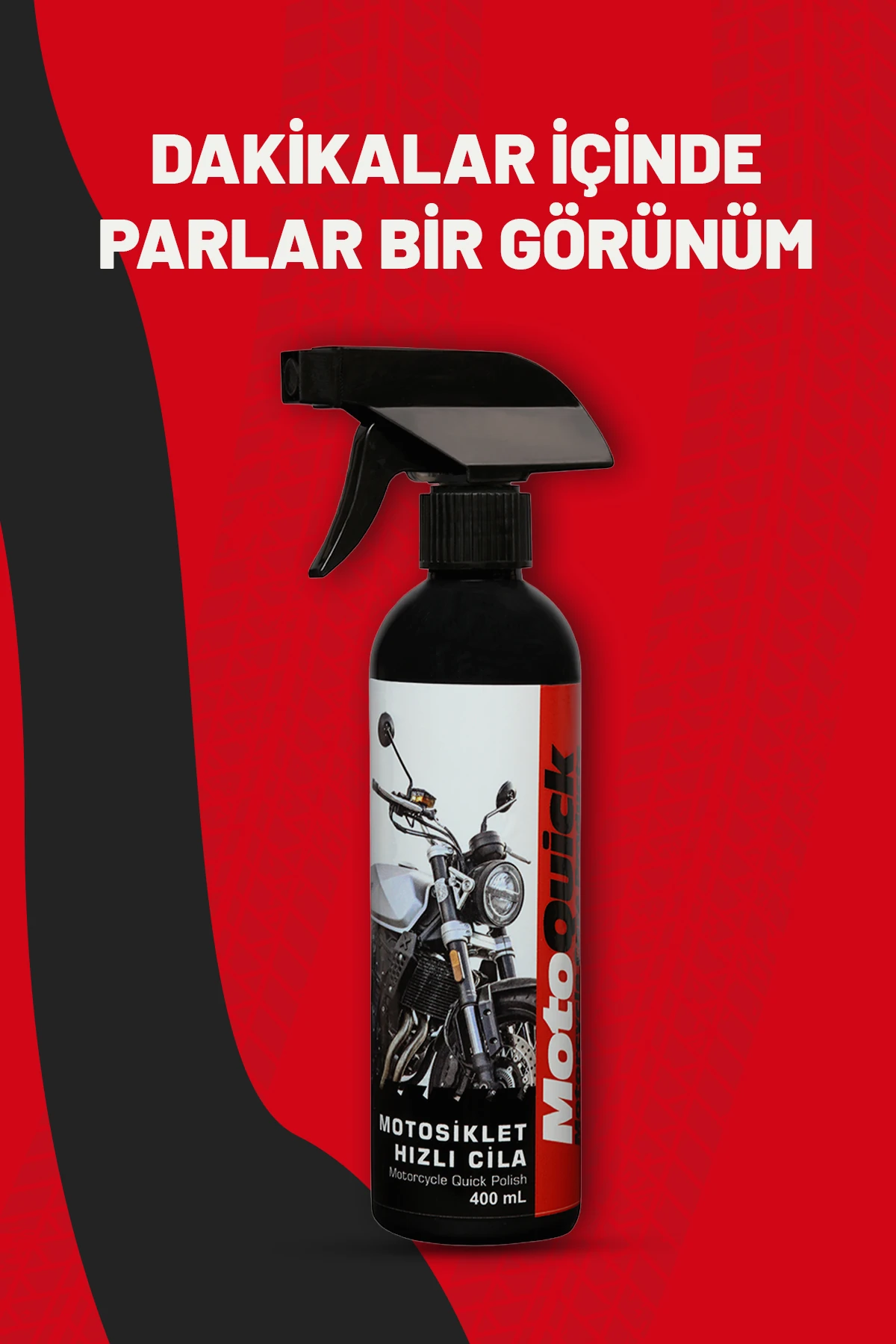 Motosiklet Hızlı Cila, Seramik Katkılı 400 ml