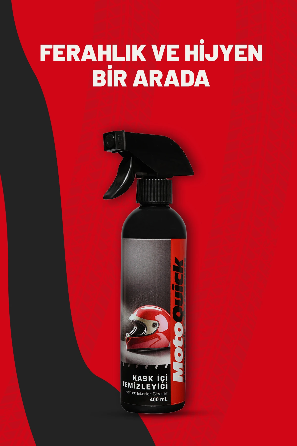 Motosiklet Kask İçi Temizleyici Fresh ( Bakteri Önleyici ) 400 ml