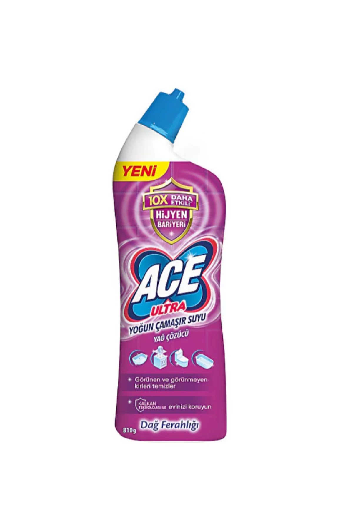 ACE Ultra Yoğun Kıvamlı Çamaşır Suyu Dağ Tazeliği 810 Gr