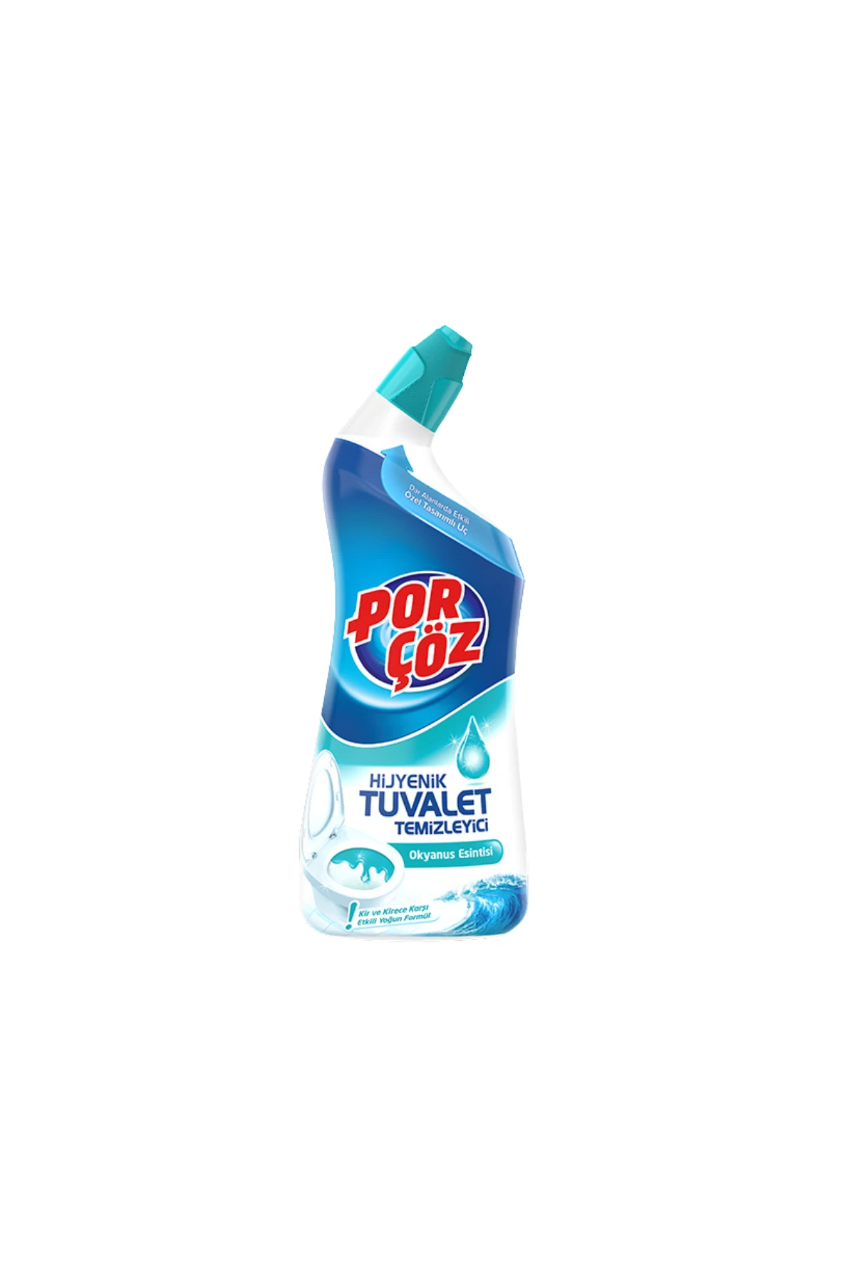Porçöz Hijyenik Tuvalet Temizleyici Jel 750 ml - Okyanus Esintisi Ferahlığı
