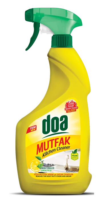 Doa Mutfak Temizleyici Sprey Limon 750 ml
