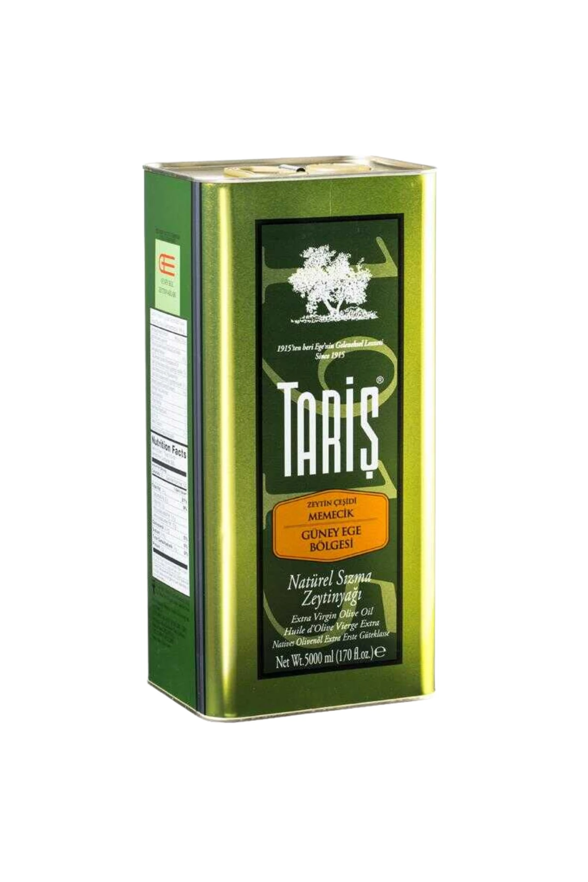 Tariş Güney Ege Natürel Sızma Zeytinyağı 5000 ML