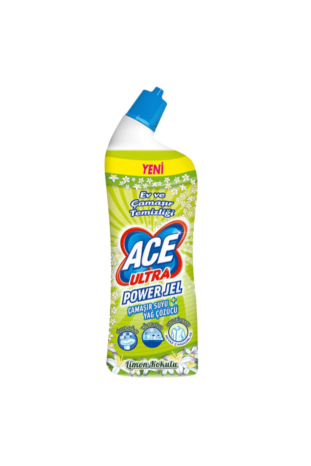 ACE Ultra Yoğun Kıvamlı Çamaşır Suyu LimonTazeliği 810 Gr