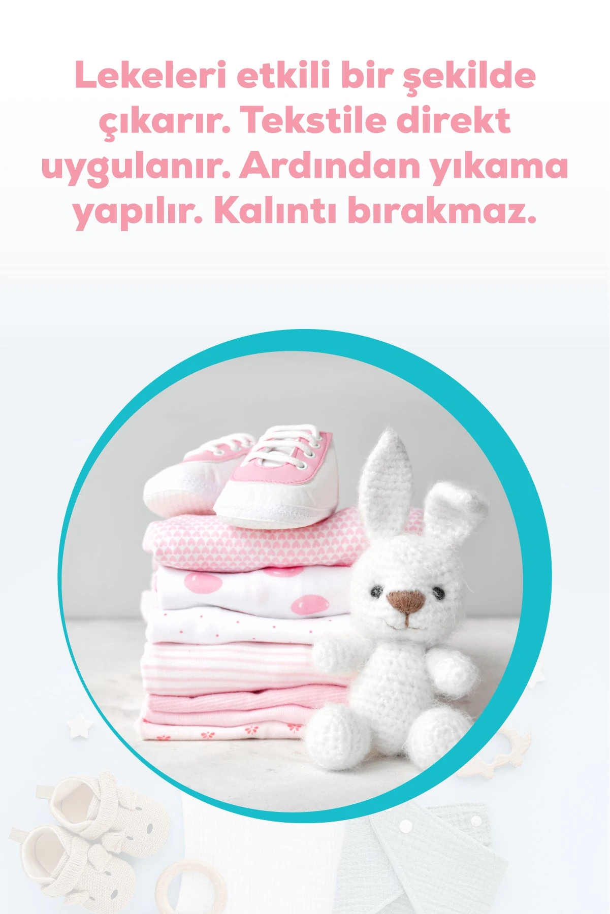 Life By Fakir Bitkisel Parfümsüz Bebek Leke Çıkarıcı 475 ml – Renkli/Beyaz, Kalıntı Bırakmaz