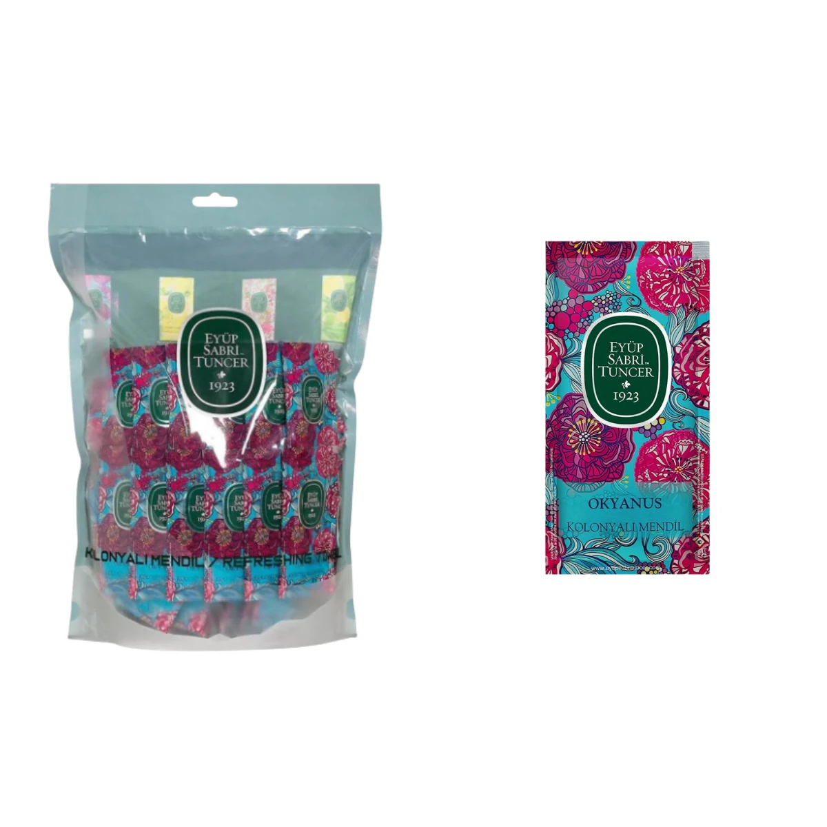 Eyüp Sabri Tuncer Okyanus Kolonyalı Mendil 150'li