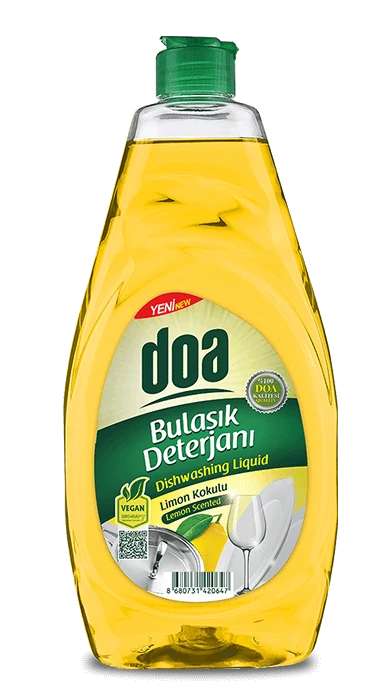 Doa Sıvı Bulaşık Deterjanı Limon Özlü 750 ml