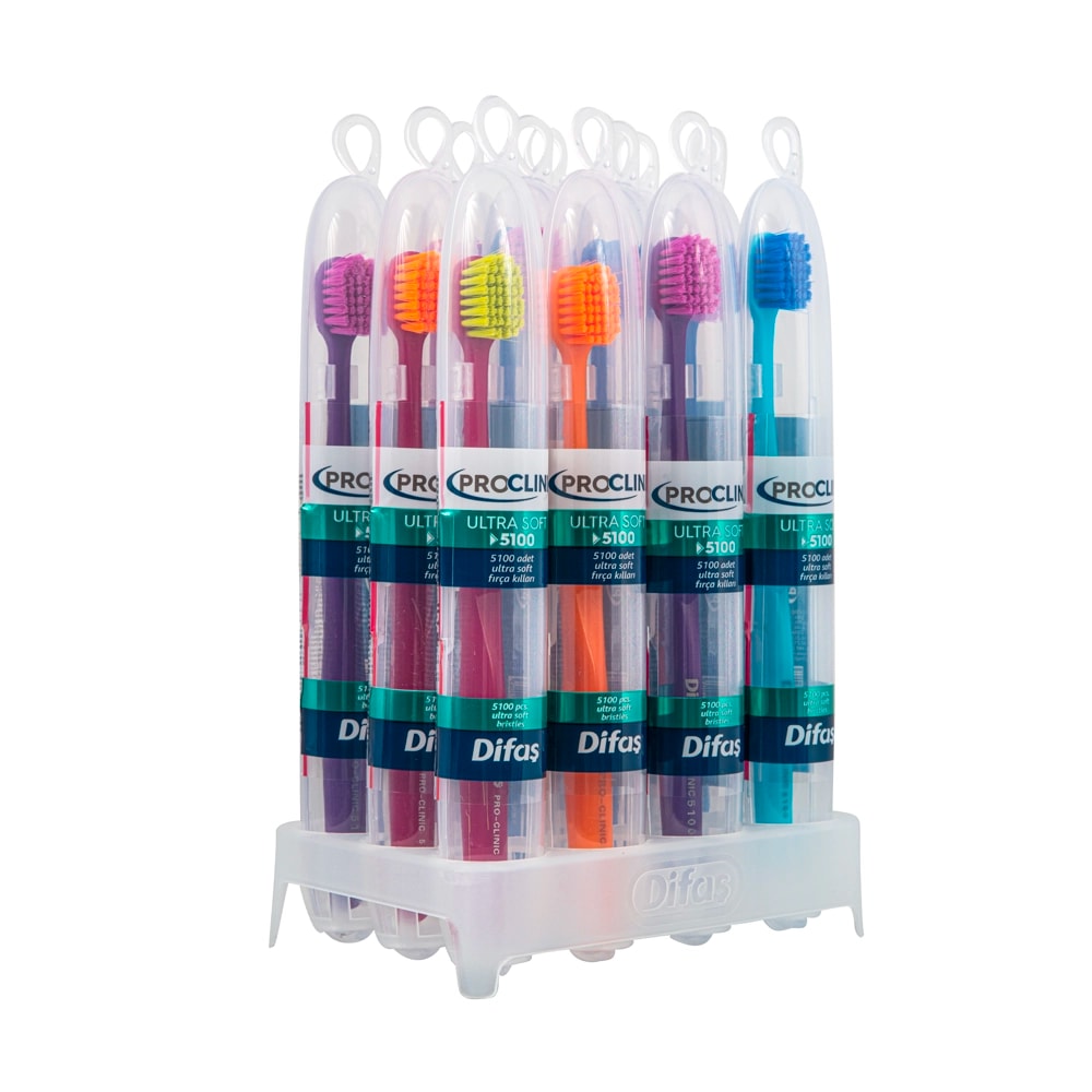 Difaş Diş Fırçası Proclinic Ultra Soft + Muhafaza Kutulu