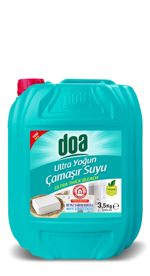 Doa Ultra Çamaşır Suyu Beyaz Sabun Kokulu 3.5 Kg- Ekonomik Boy