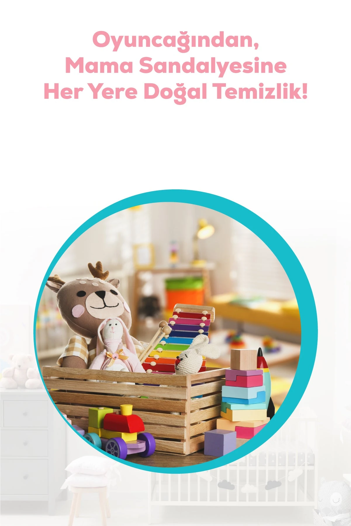 Life By Fakir Bitkisel Bebek Çok Amaçlı Temizleyici 475 ml – Bitkisel, Durulamasız, Güvenli