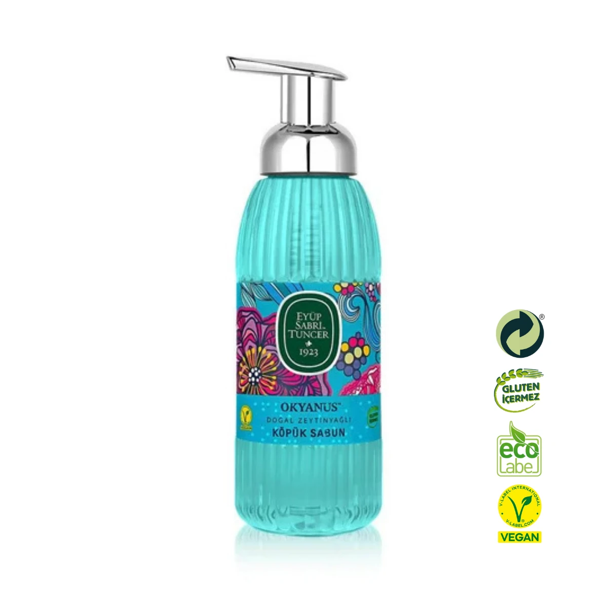 Eyüp Sabri Tuncer Doğal Zeytinyağlı Köpük Sabun 500 ml Okyanus