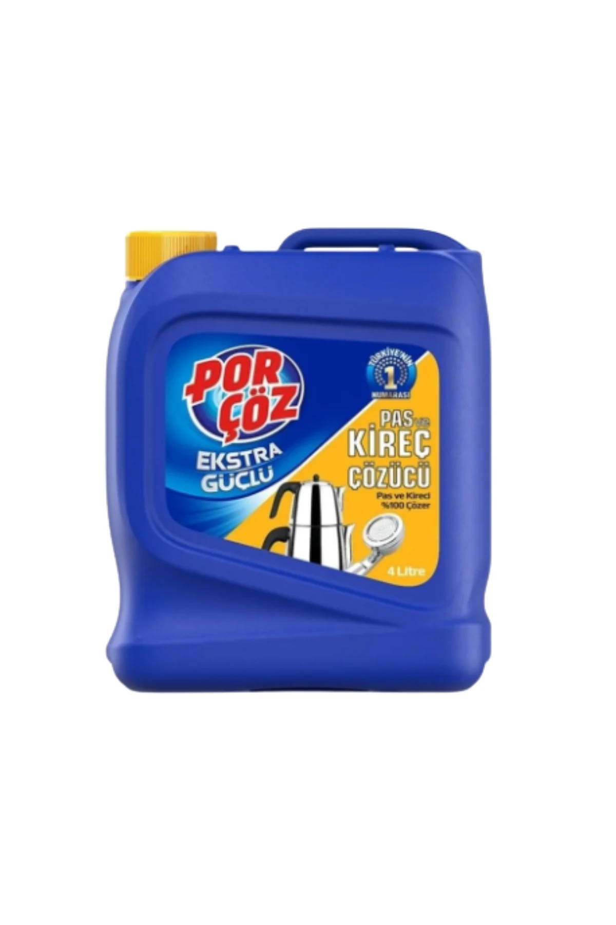 Porçöz Pas ve Kireç Çözücü 4 Litre - Ekstra Güçlü Klasik Formül