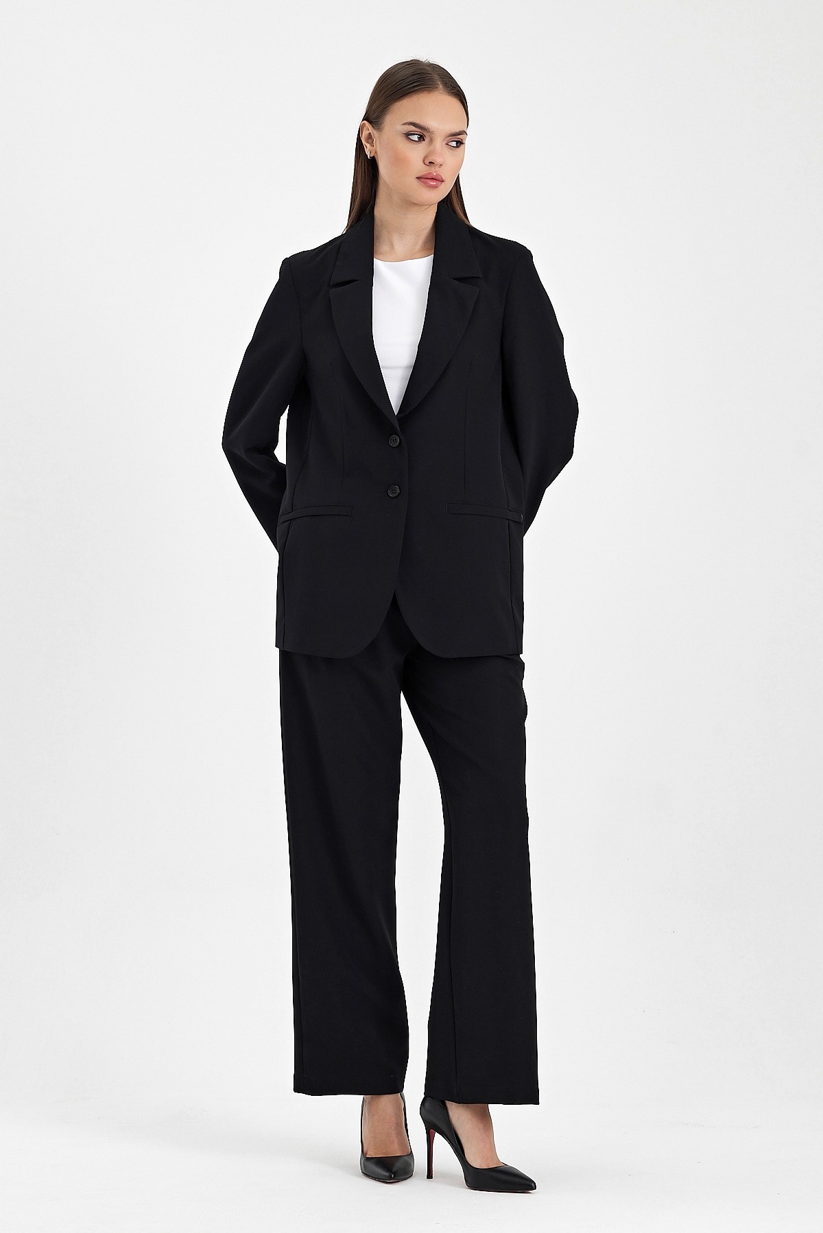 Siyah Oversize Ceket Orijinal Kesim