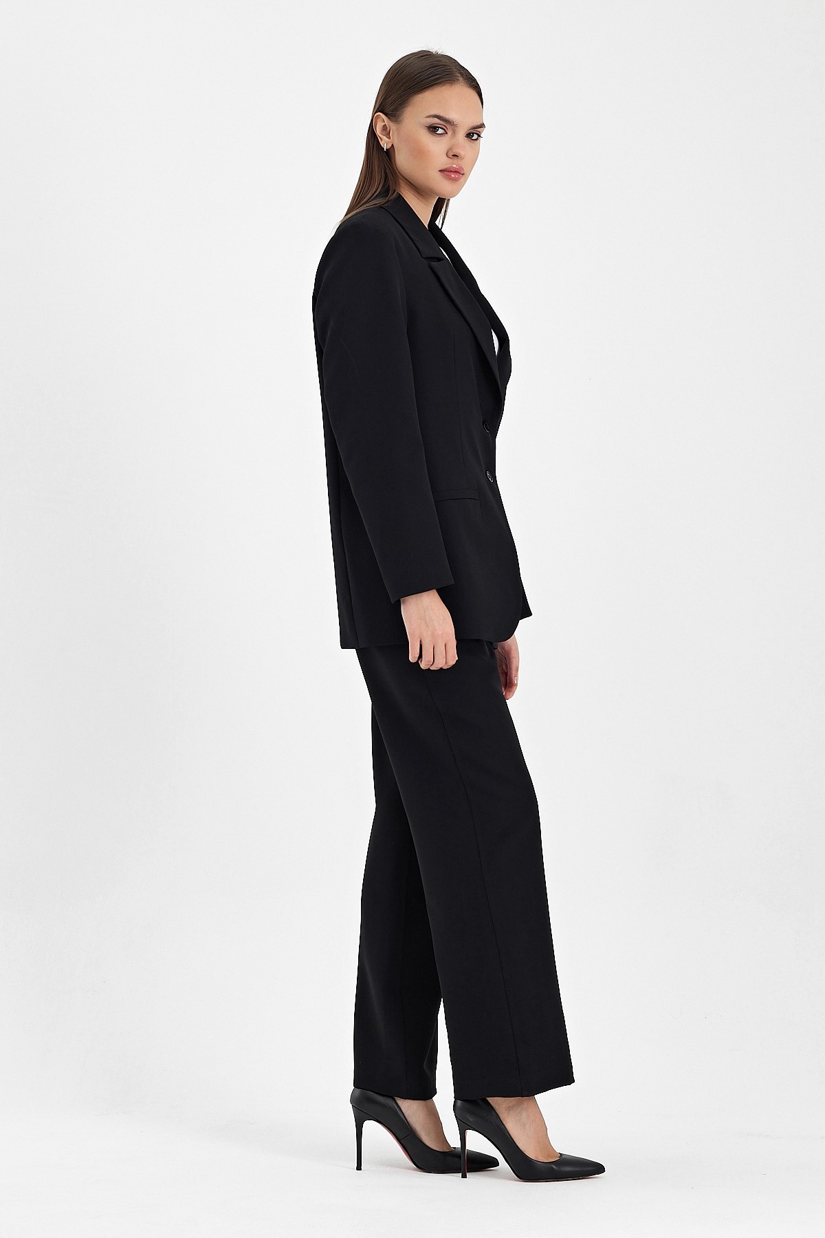 Siyah Oversize Ceket Orijinal Kesim