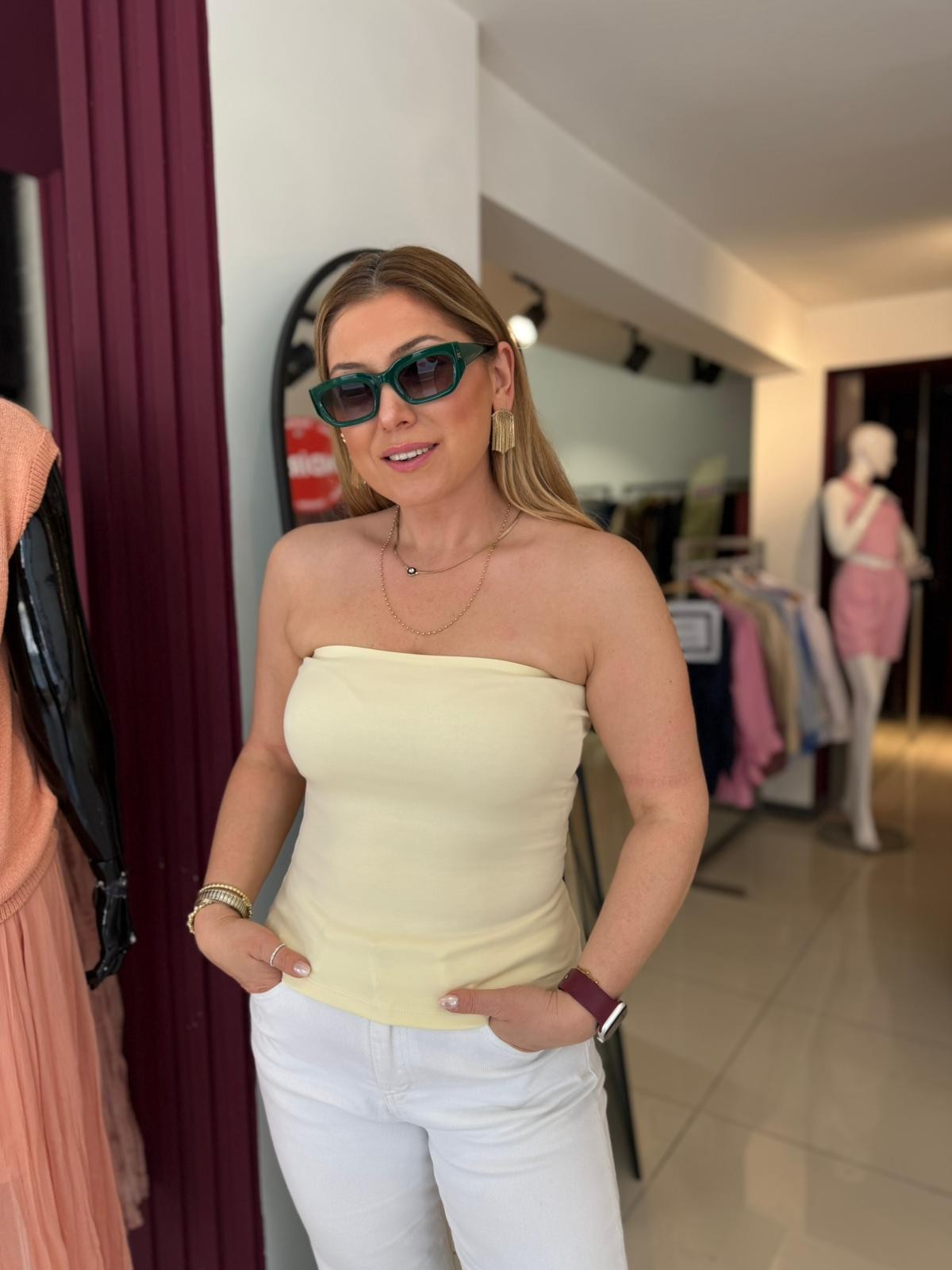 Straplez Top