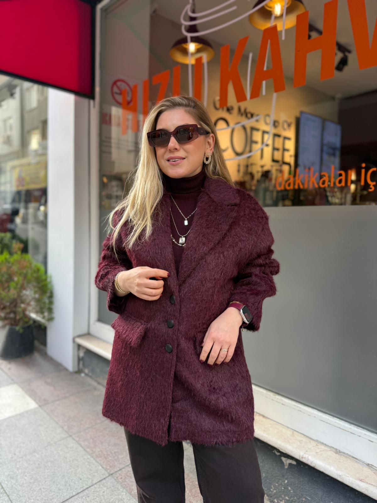Kaşe Ceket Barcelona