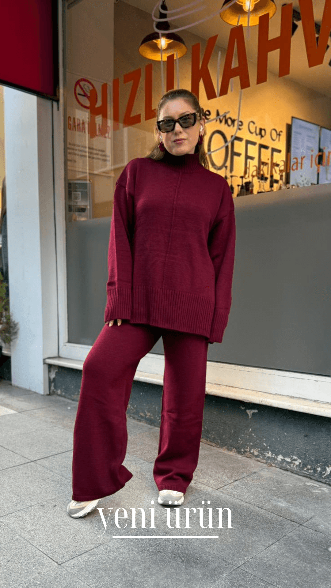 Triko Takım - Bordo
