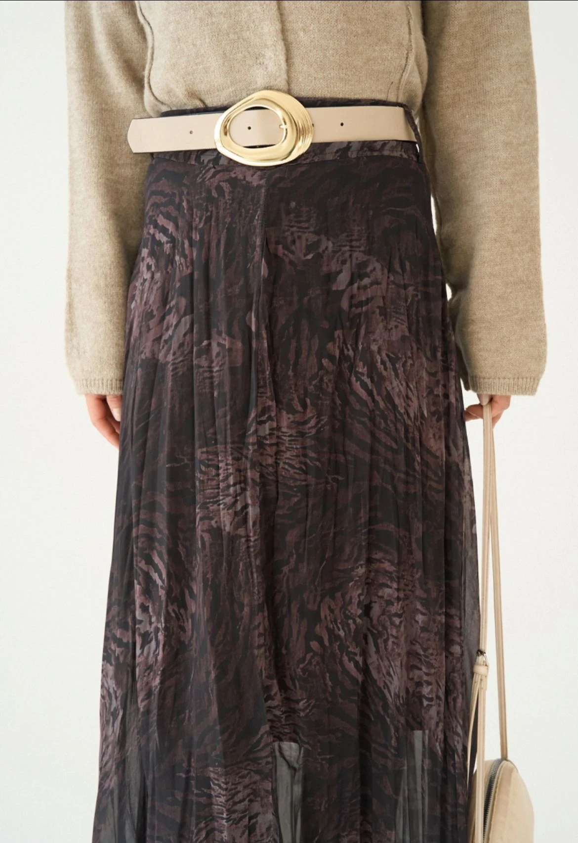 ZR Model Desenli Etek