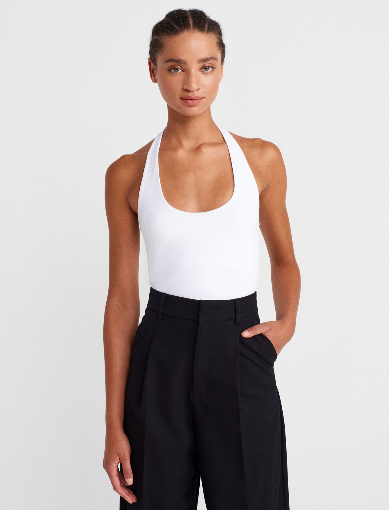 Halter Yaka Top