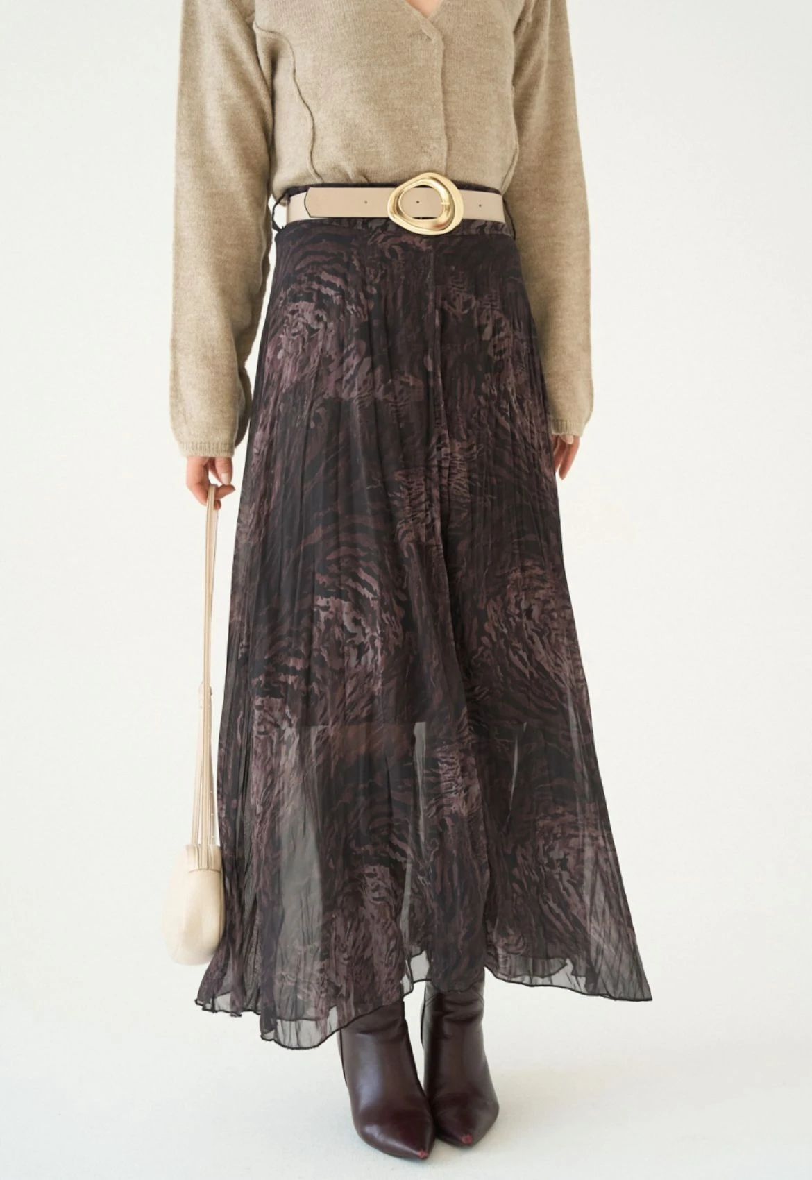 ZR Model Desenli Etek