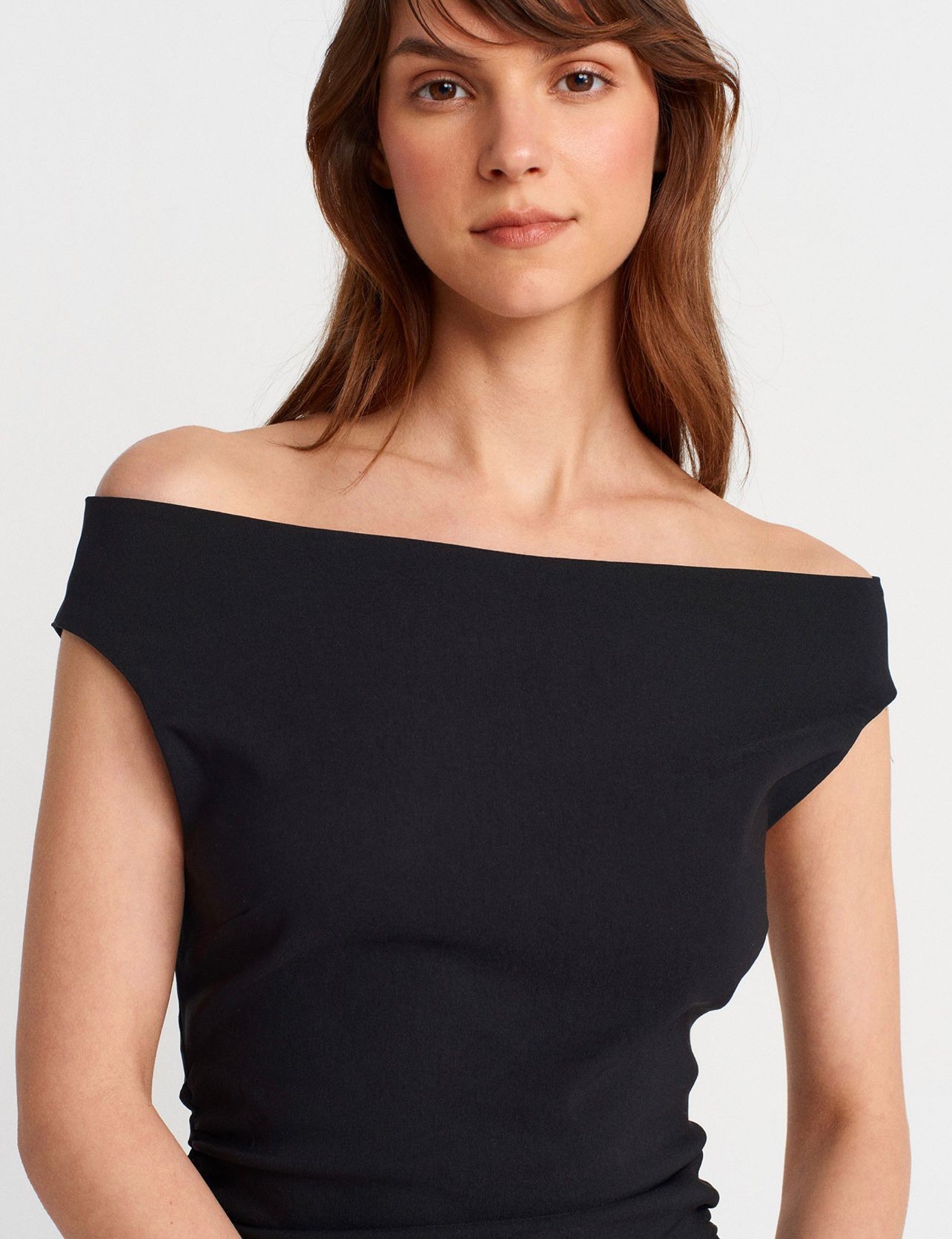 Bardot Mini Elbise