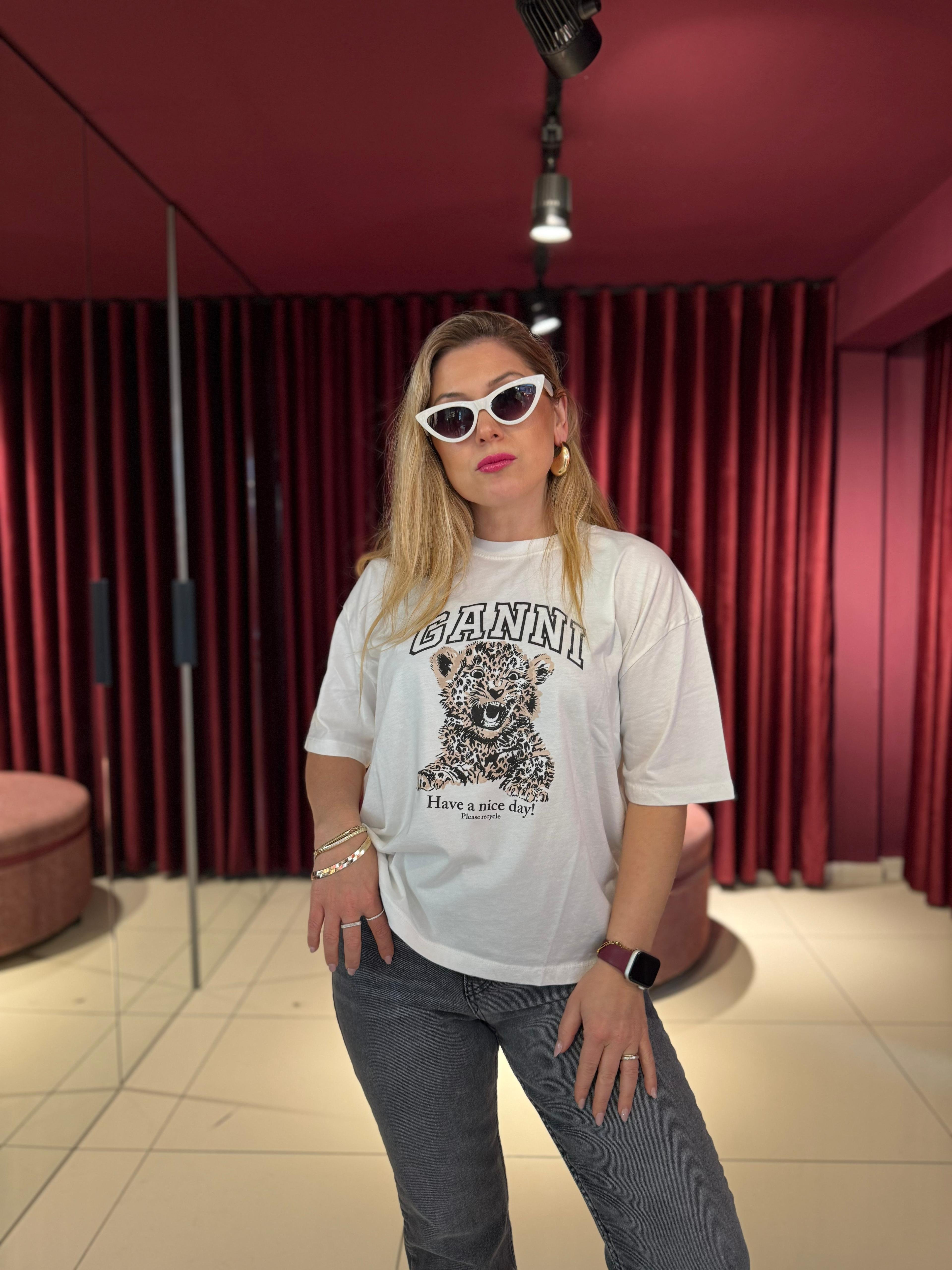 Baskılı Tiger T-Shirt 
