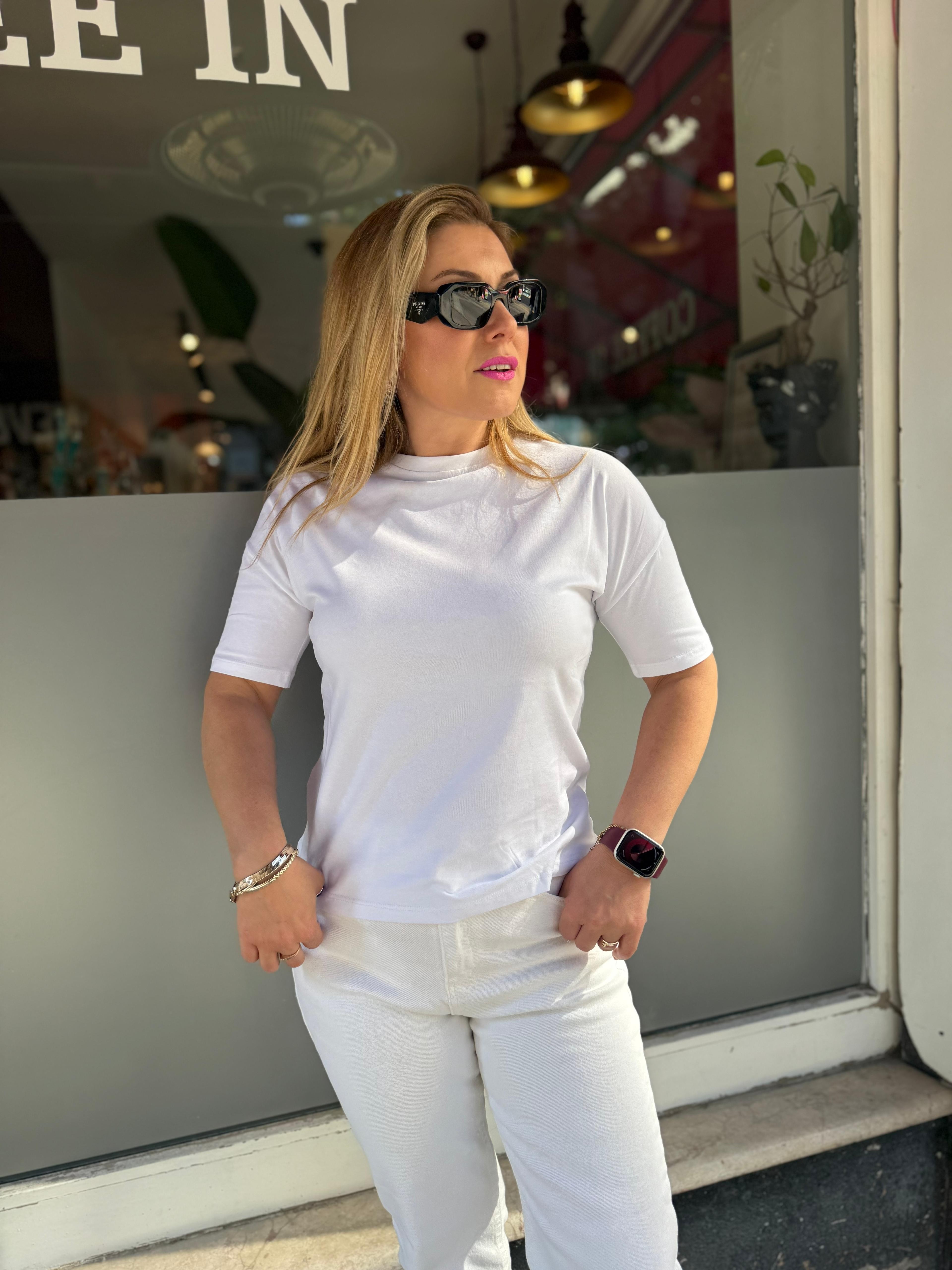Likralı T-shirt