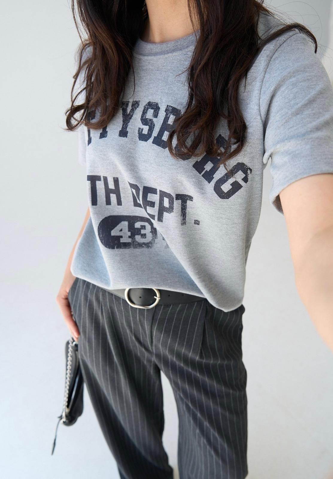 Baskılı Gettysburg T-Shirt 
