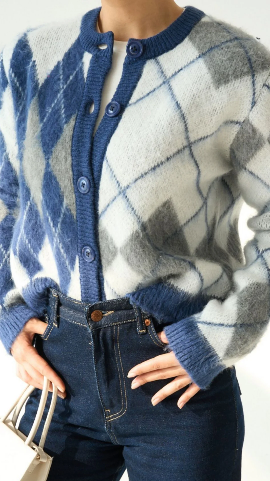 Baklava Desen Hırka