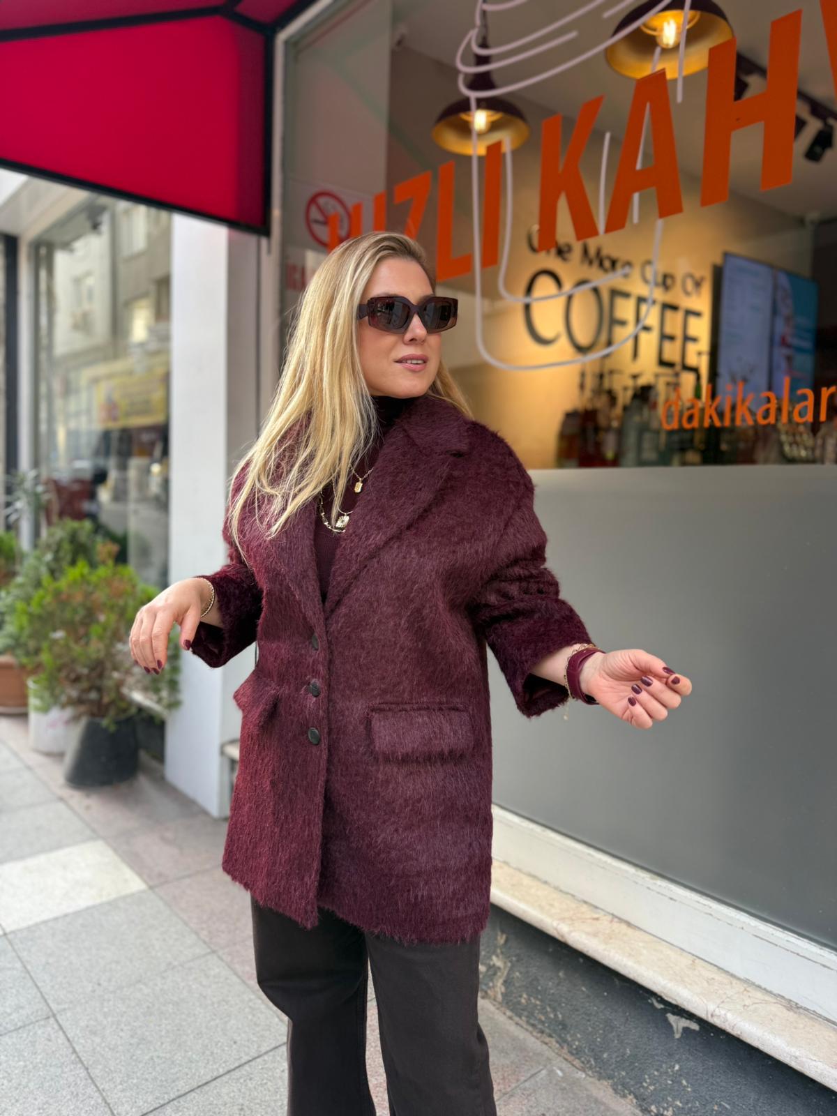 Kaşe Ceket Barcelona