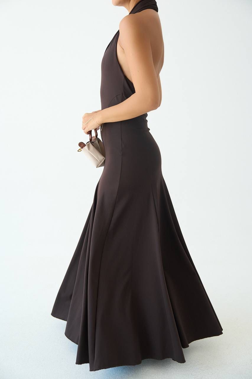 Halter Yaka Elbise