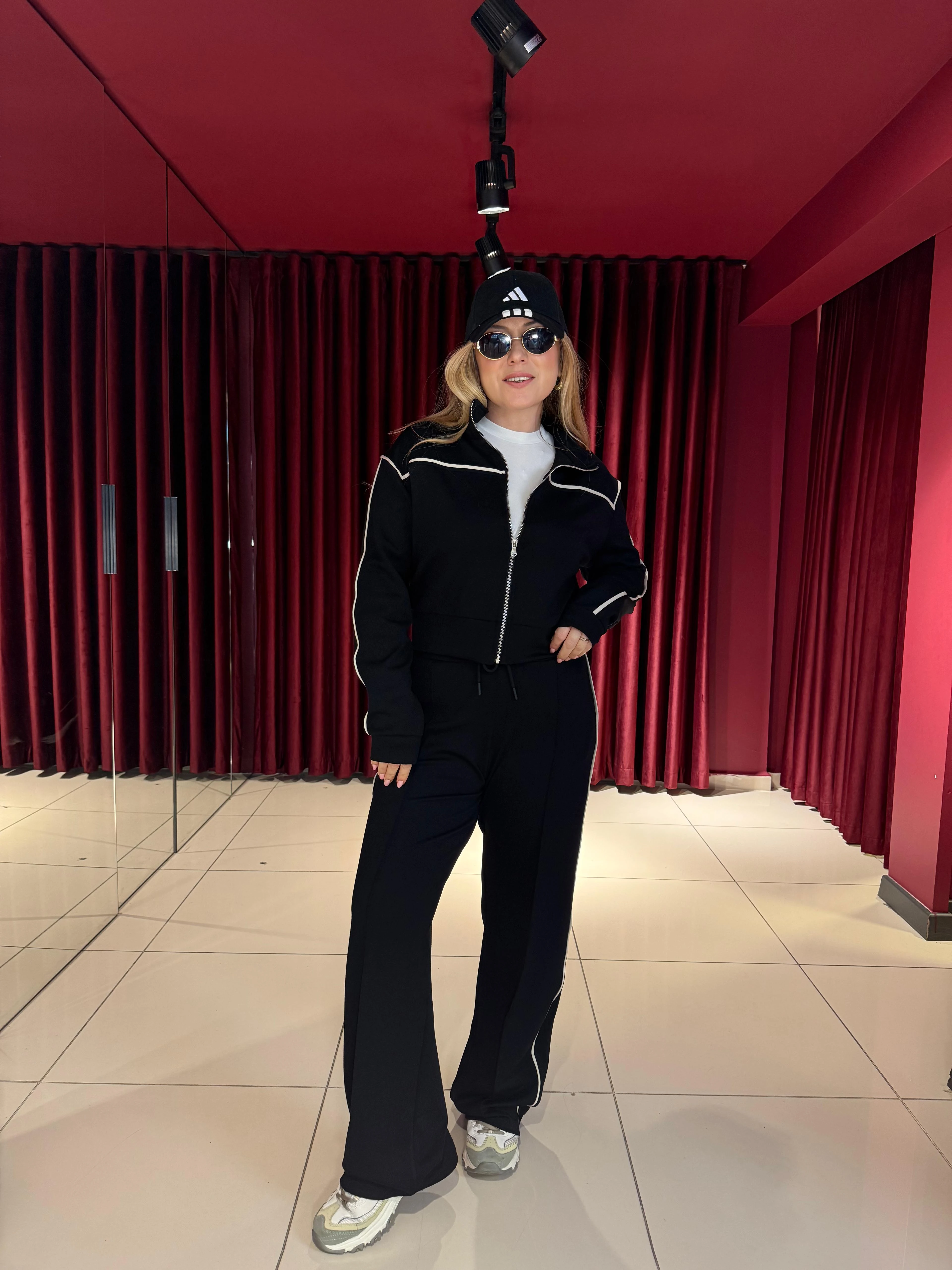 Orj Marka Fermuarlı Biyeli Modal Takım