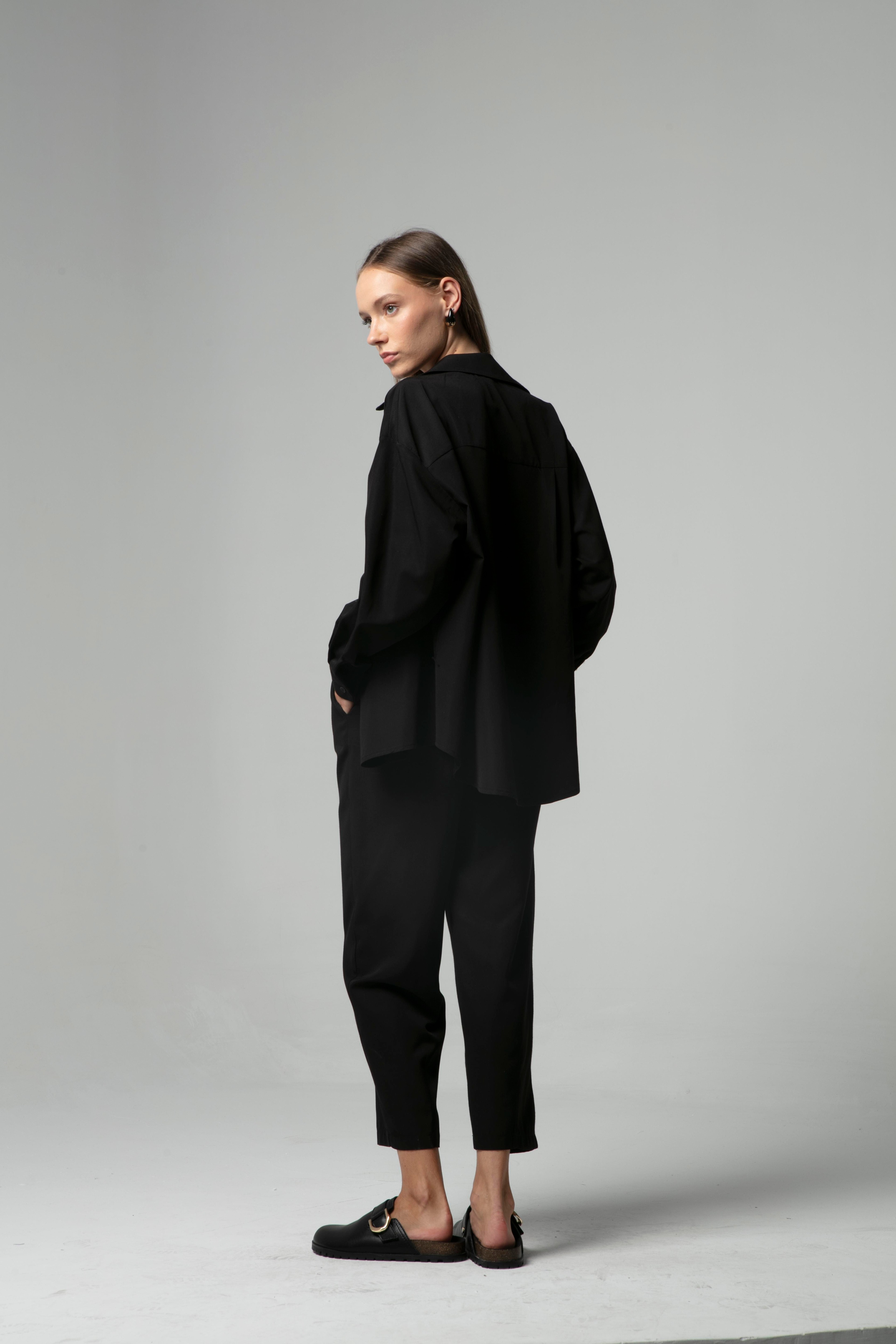 3581 Pantolon Siyah